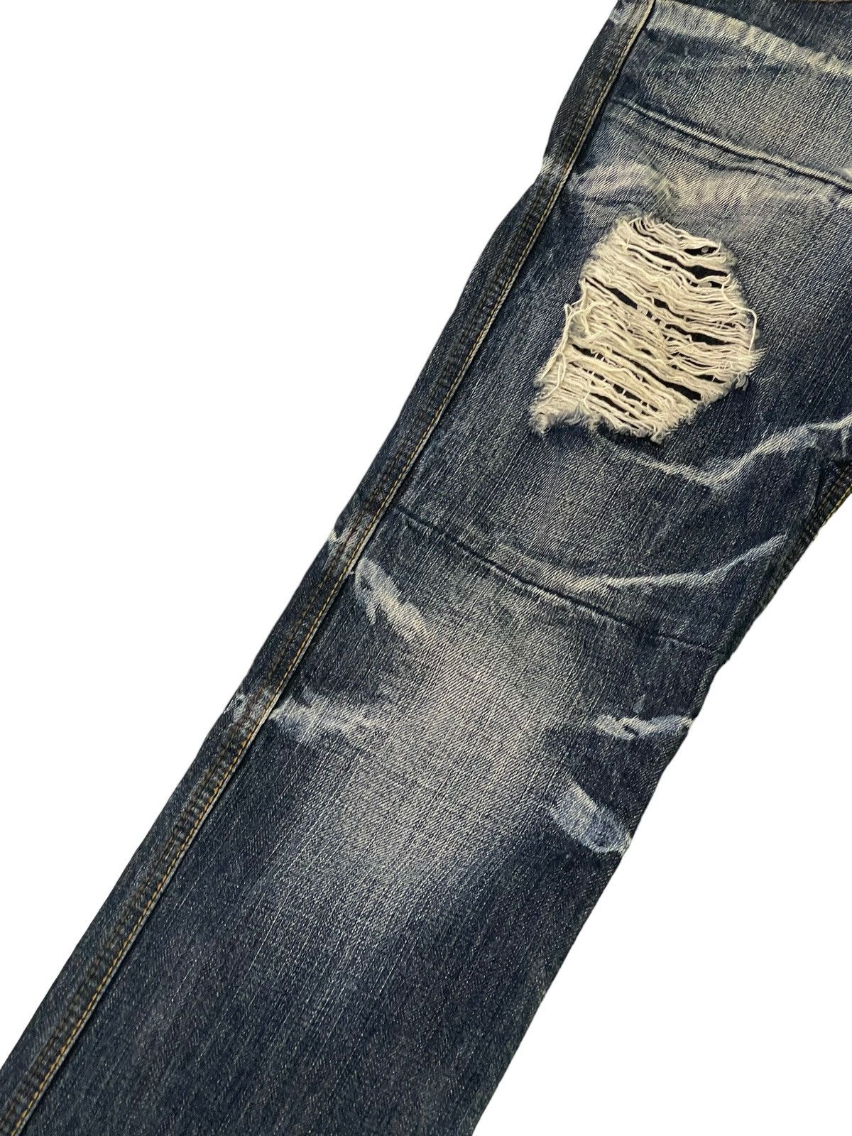 HIDEAWAYS Flare Jeans Hideaways Distress Slim Denim Low Rise 4🟦8 Size US 29 - 6 Thumbnail