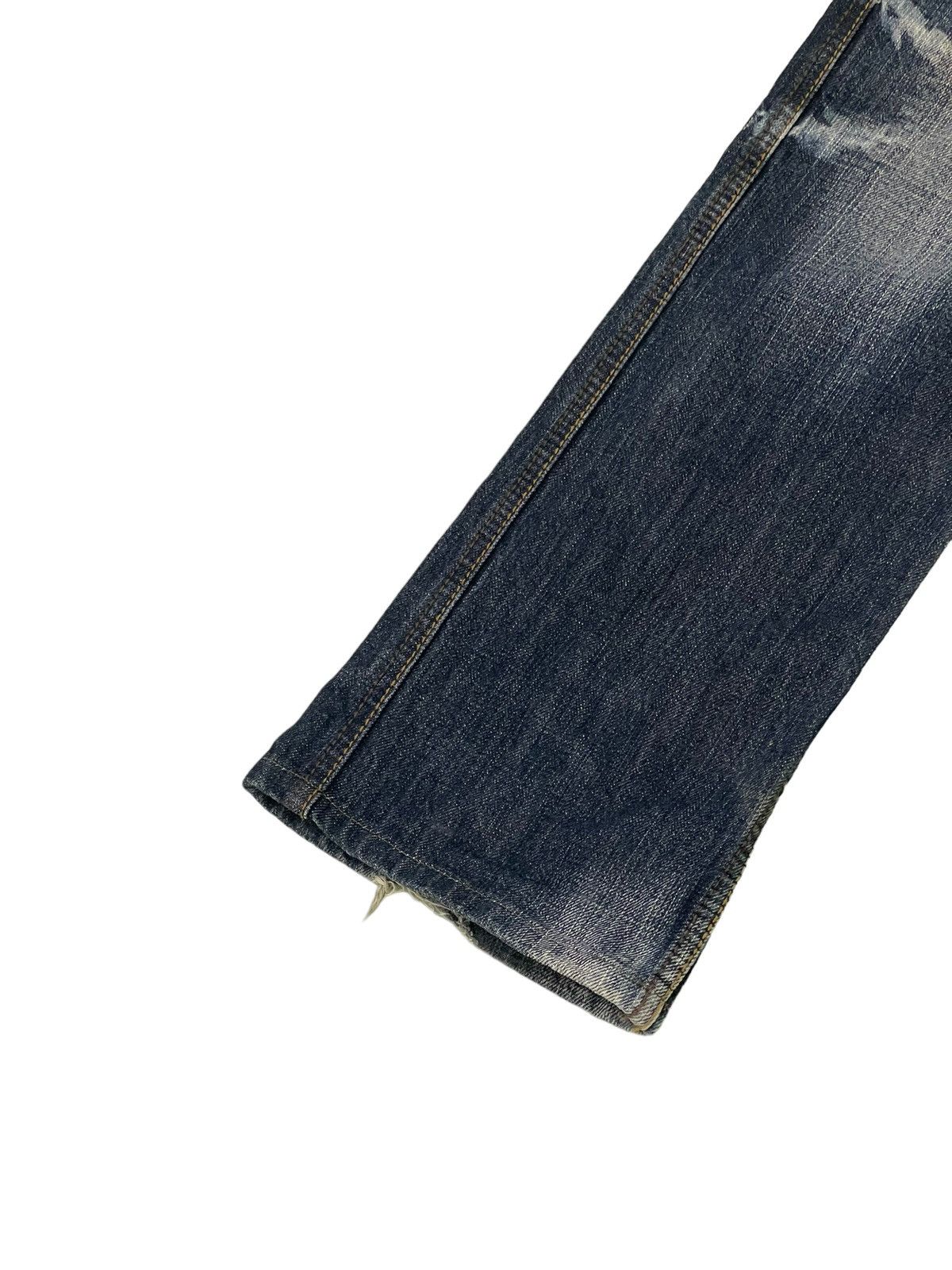 HIDEAWAYS Flare Jeans Hideaways Distress Slim Denim Low Rise 4🟦8 Size US 29 - 5 Thumbnail