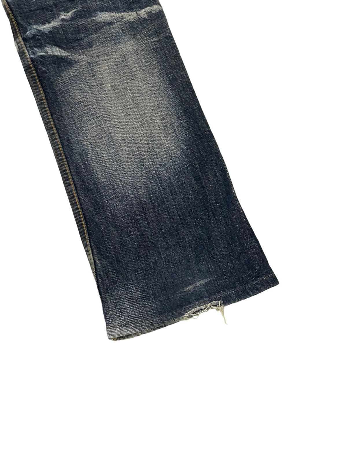 HIDEAWAYS Flare Jeans Hideaways Distress Slim Denim Low Rise 4🟦8 Size US 29 - 14 Thumbnail