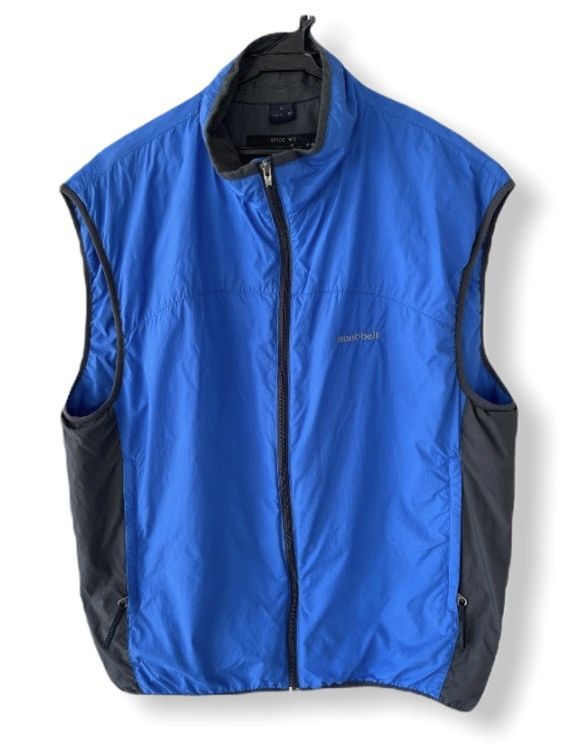 image of Vintage Montbell Vest Japan in Blue, Men's (Size 38L)