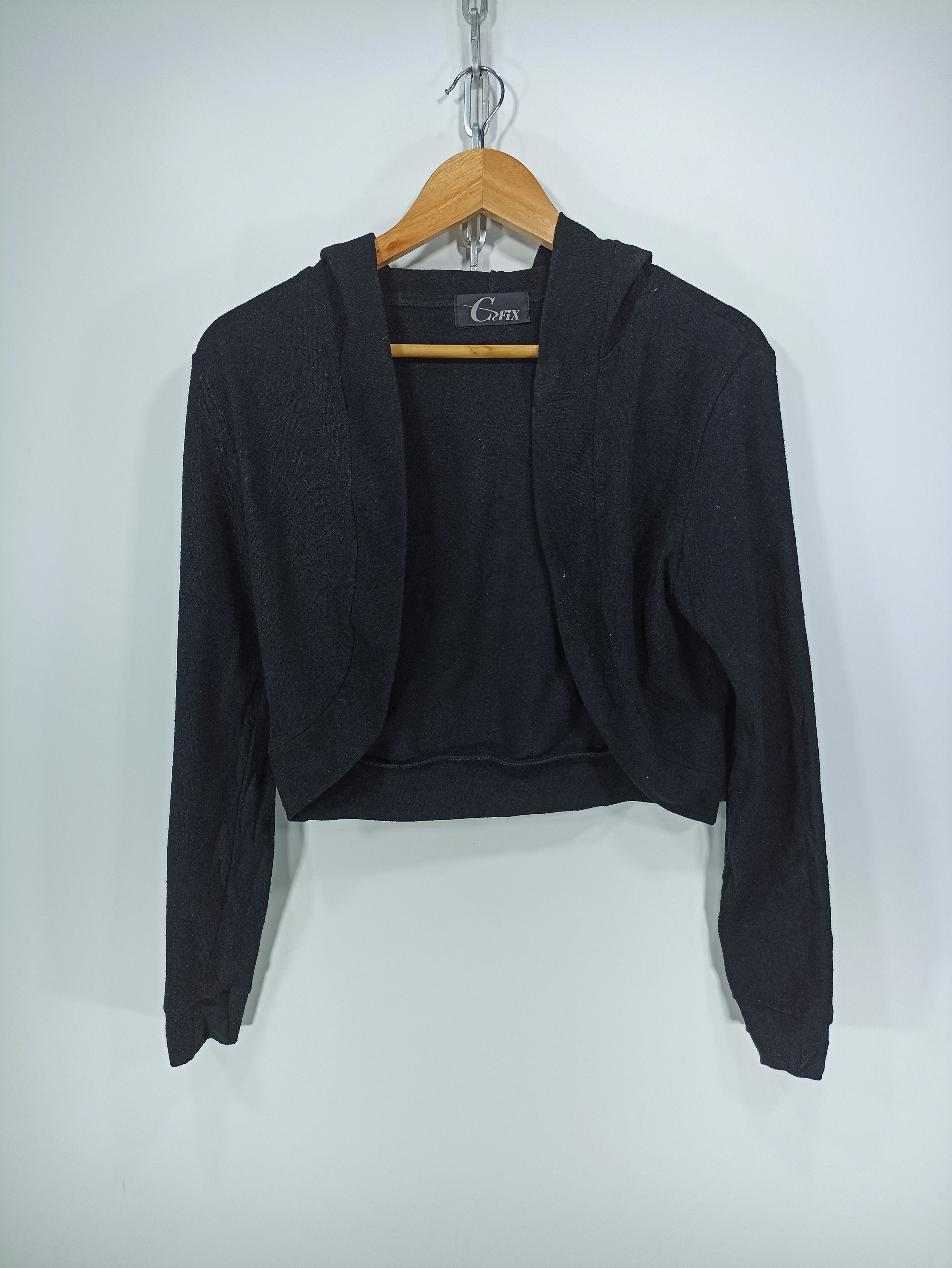Japanese Brand Crop cardigan Sweat hoodie Size M / US 6-8 / IT 42-44 - 1 Thumbnail