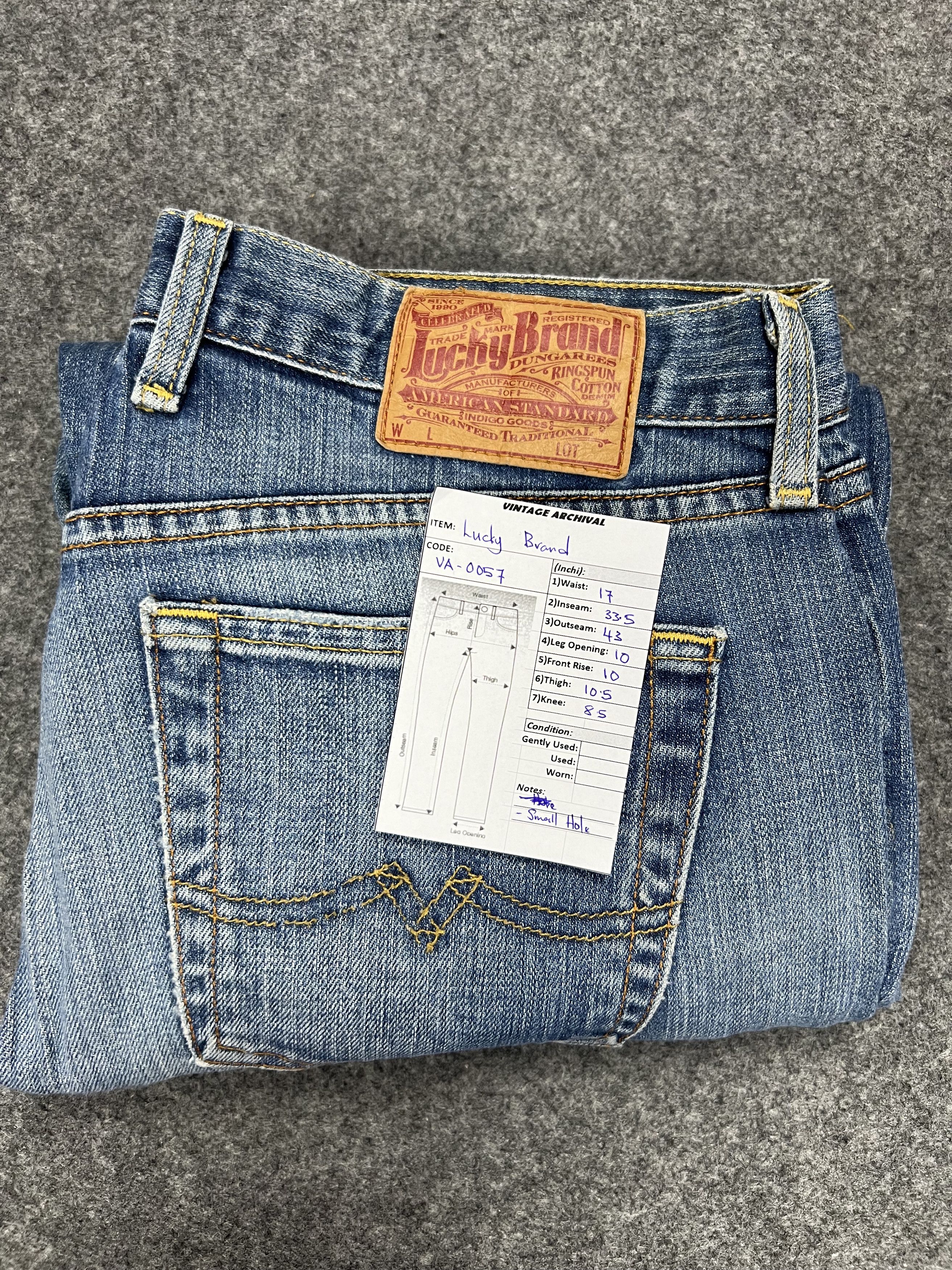 Japanese Brand × Lucky Brand × Vintage Jeans Vintage lucky brand jeans Size US 34 / EU 50 - 15 Thumbnail
