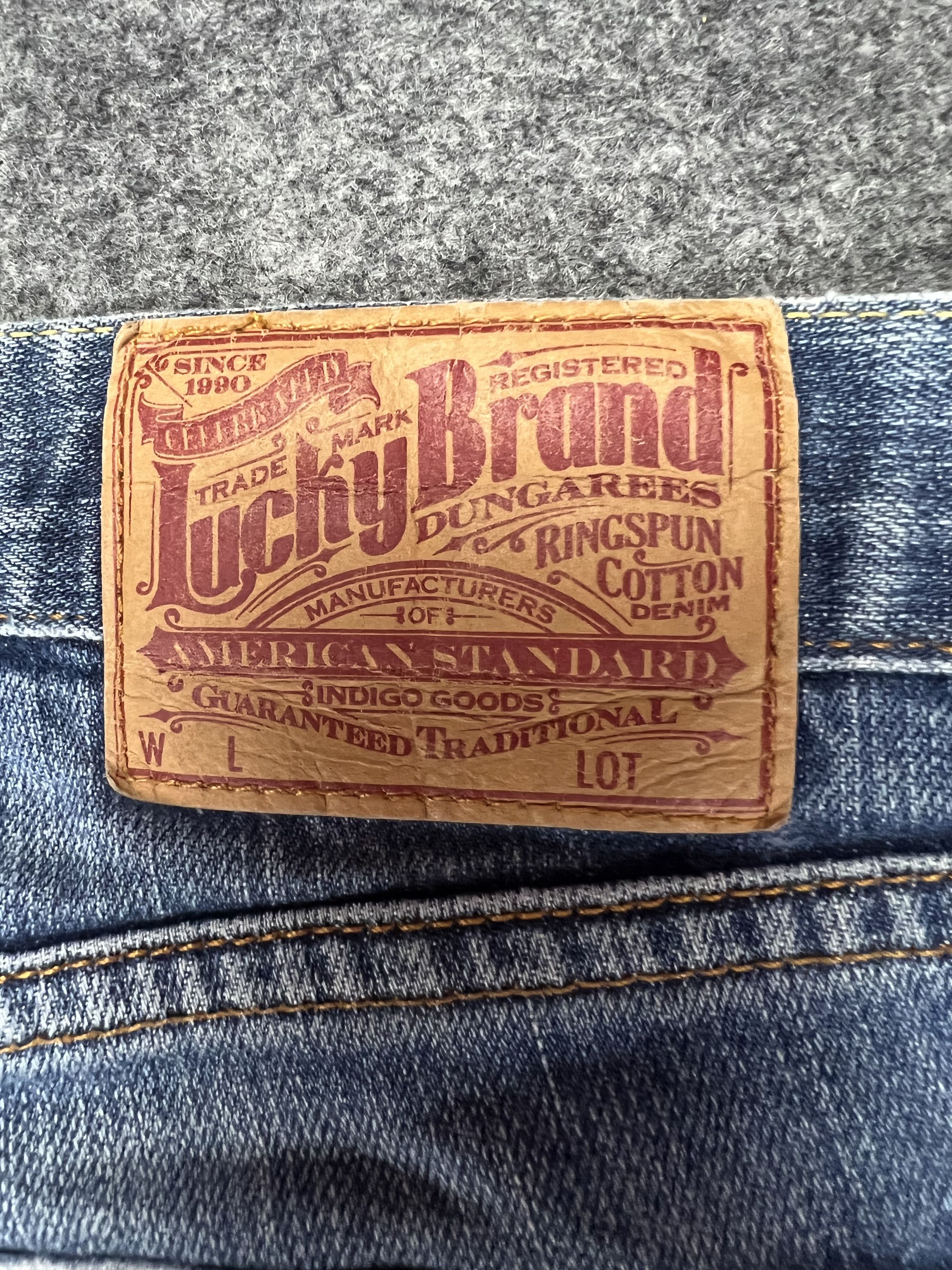 Japanese Brand × Lucky Brand × Vintage Jeans Vintage lucky brand jeans Size US 34 / EU 50 - 6 Thumbnail