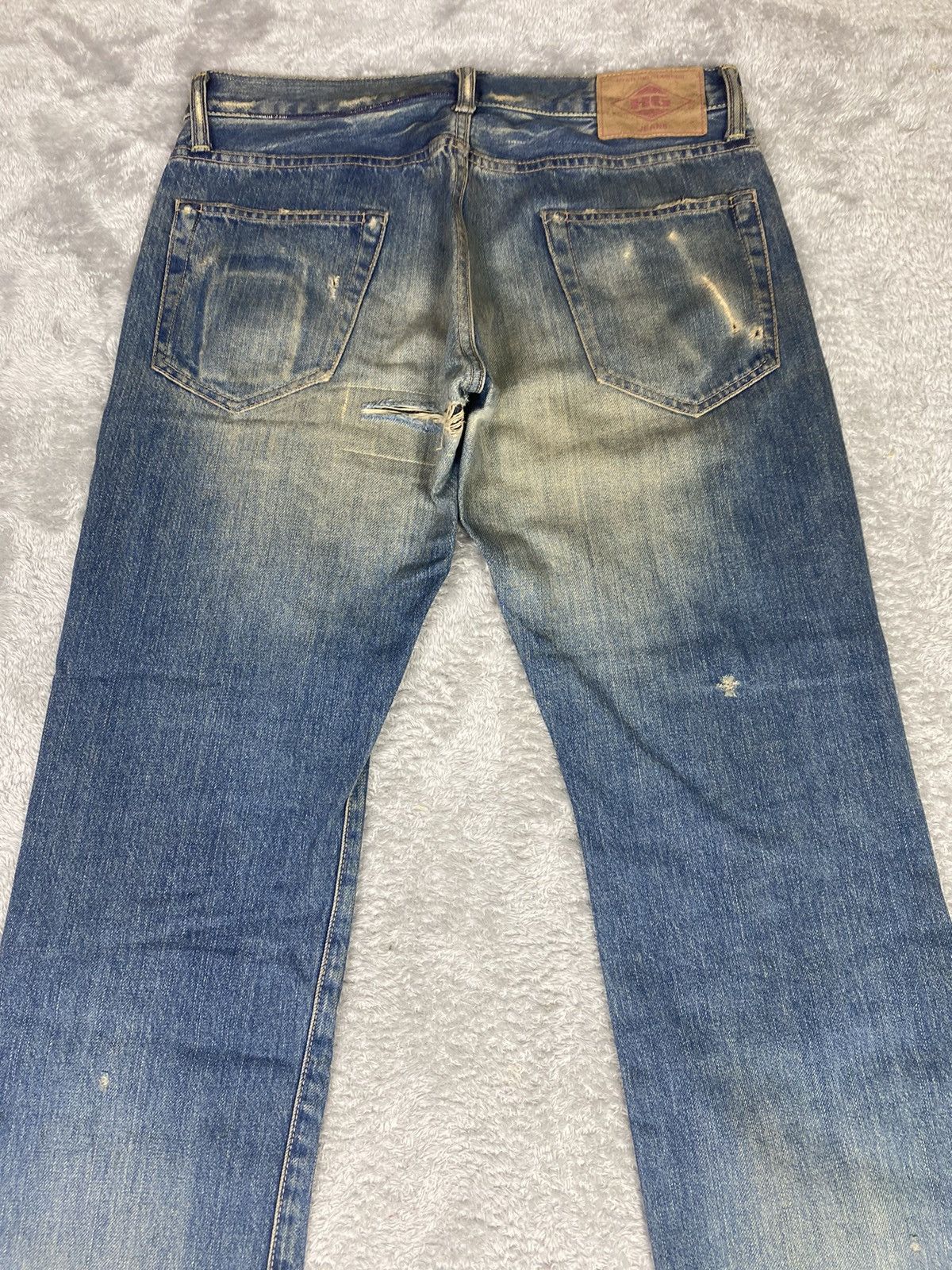 Hysteric Glamour Hysteric Glamour Distressed Patchwork Denim. S0303 Size US 31 - 12 Thumbnail
