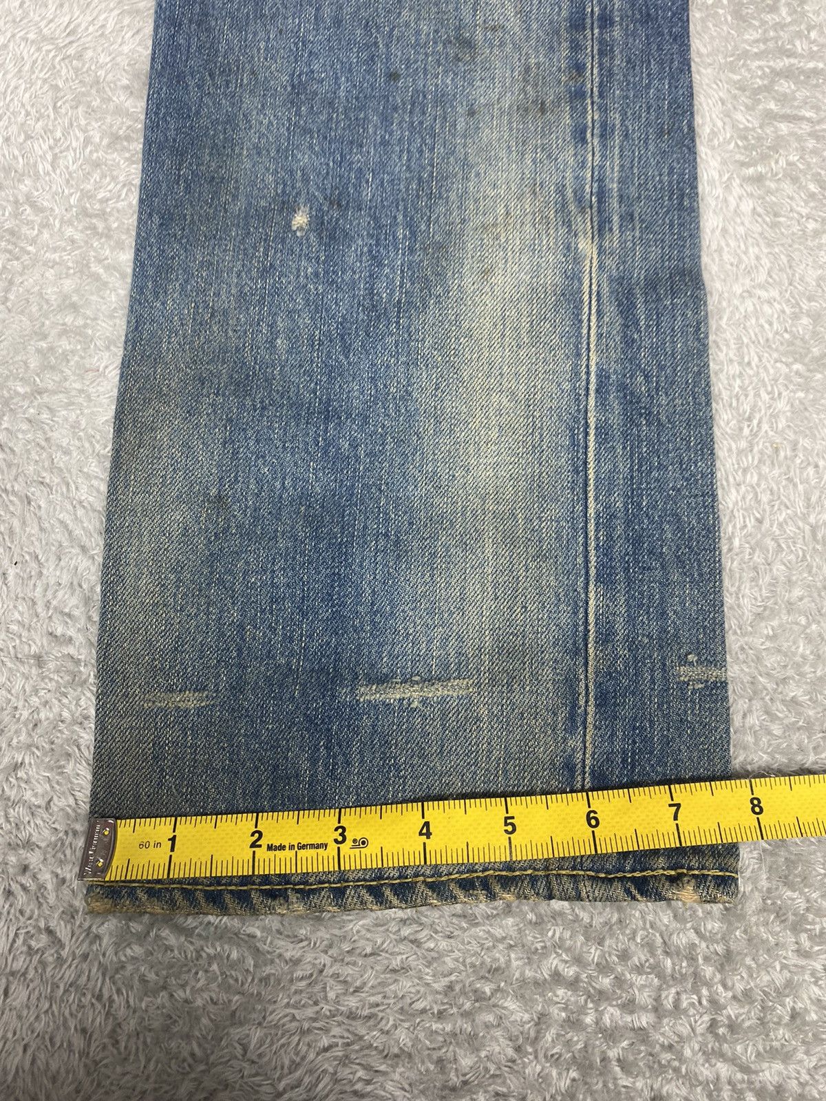 Hysteric Glamour Hysteric Glamour Distressed Patchwork Denim. S0303 Size US 31 - 21 Thumbnail
