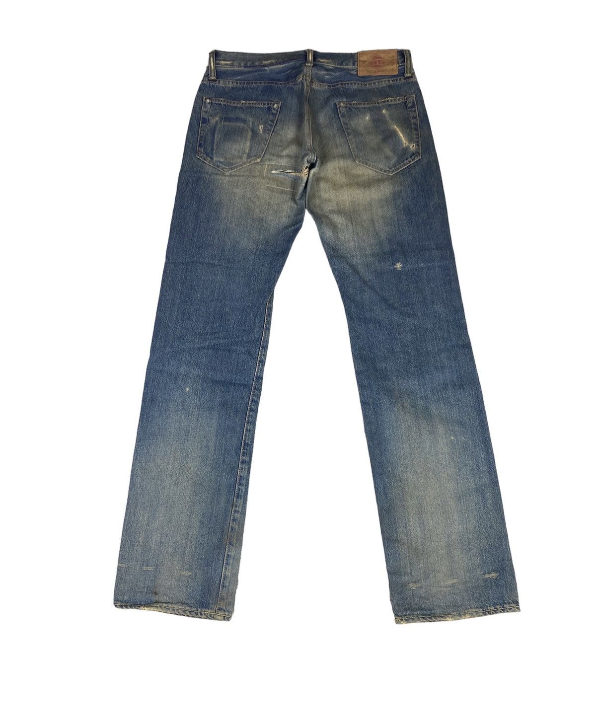 Hysteric Glamour Hysteric Glamour Distressed Patchwork Denim. S0303 Size US 31 - 2 Thumbnail