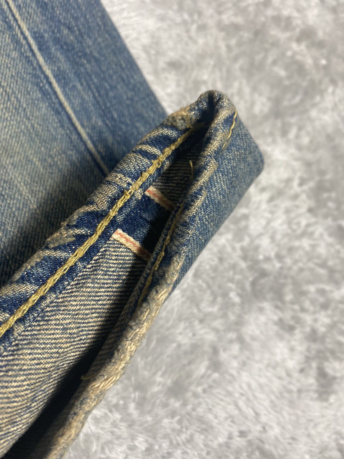 Hysteric Glamour Hysteric Glamour Distressed Patchwork Denim. S0303 Size US 31 - 7 Thumbnail
