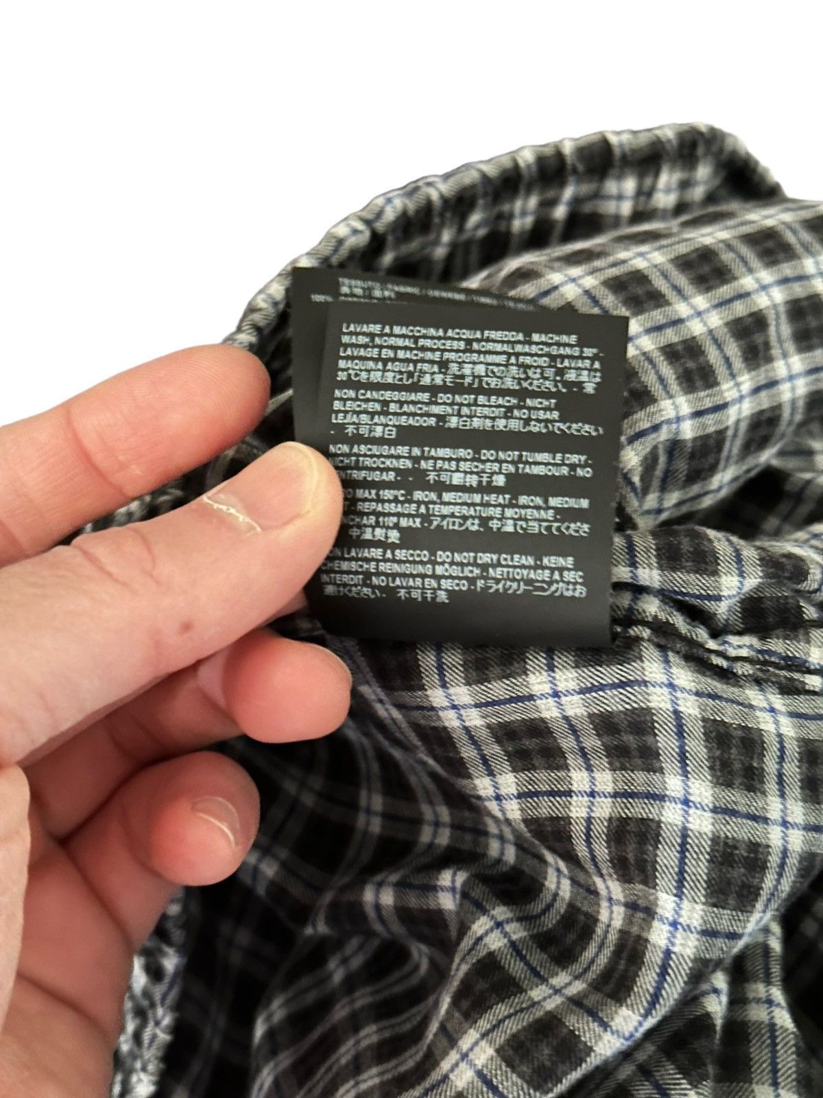Balenciaga Sz44 Plaid Pajama Boxer Pant Size 32" / US 10 / IT 46 - 7 Thumbnail