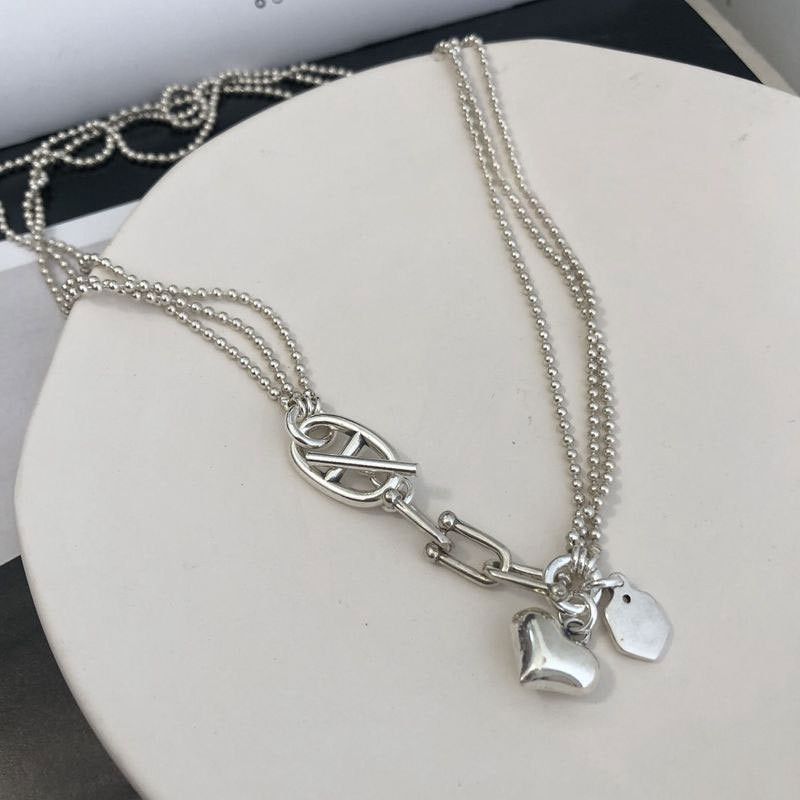 Jewelry Multi layer Chain Love Necklace Size ONE SIZE - 2 Thumbnail