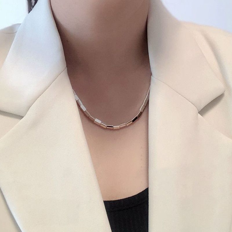 Jewelry Elegant Charming Creative Glossy Necklace Size ONE SIZE - 4 Thumbnail