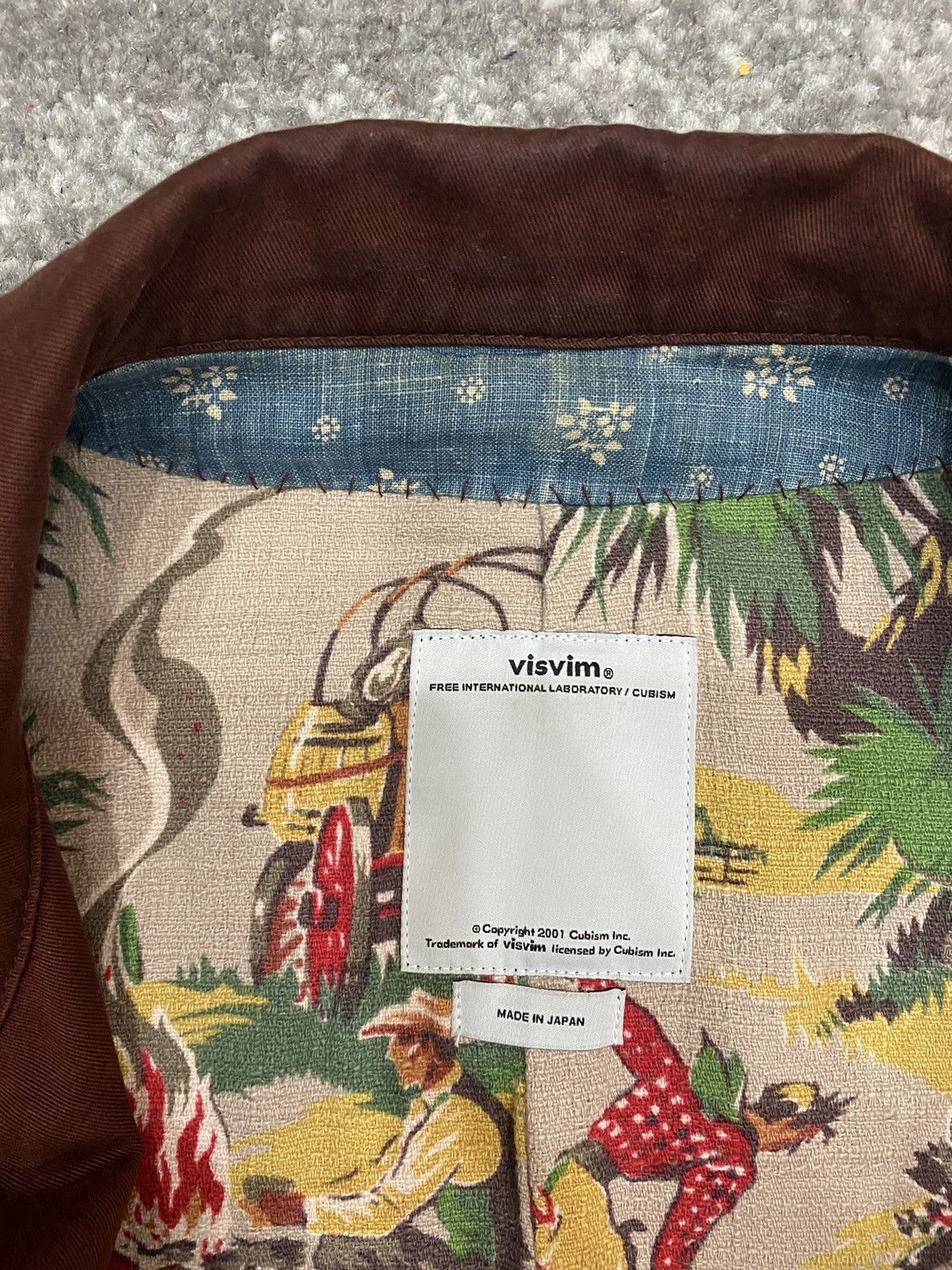 Visvim Mies Coat with Cowboy Lining Size US M / EU 48-50 / 2 - 4 Thumbnail