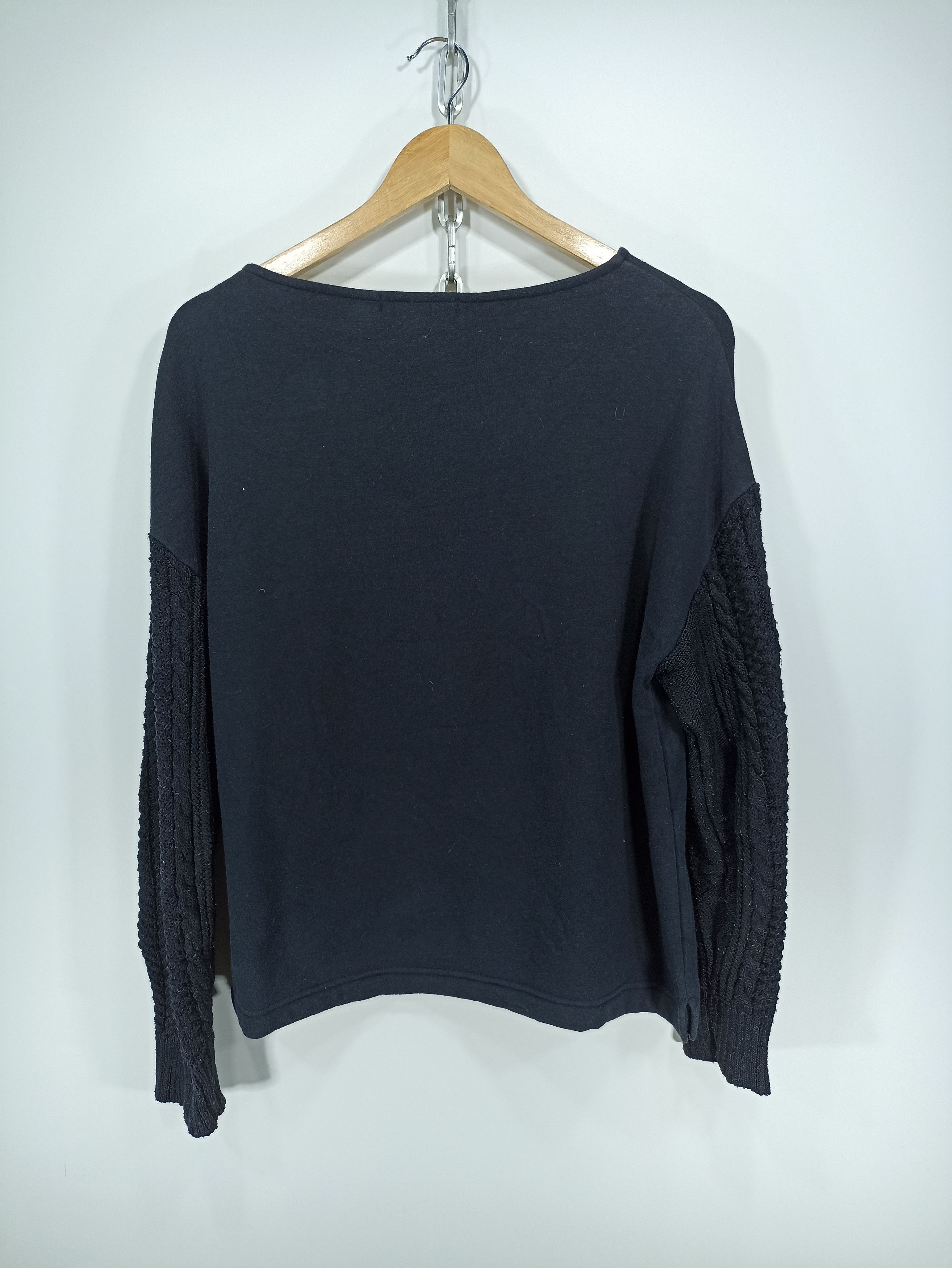 Japanese Brand × Vintage Back number Sleeve Knit Size US M / EU 48-50 / 2 - 2 Thumbnail