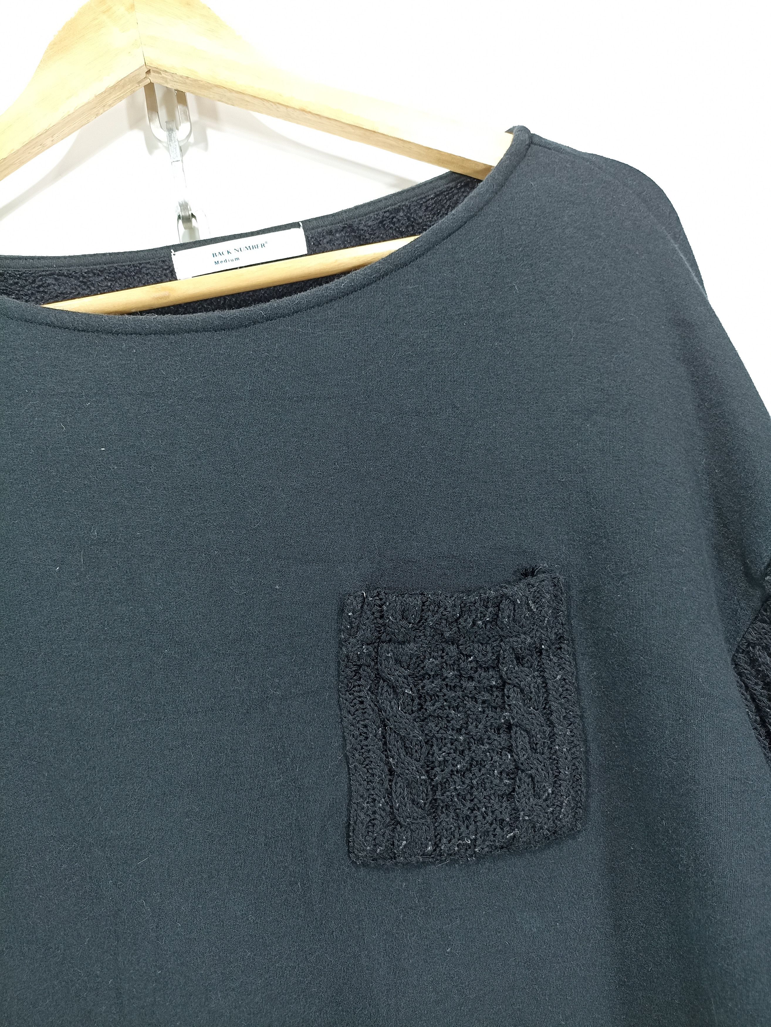 Japanese Brand × Vintage Back number Sleeve Knit Size US M / EU 48-50 / 2 - 5 Thumbnail