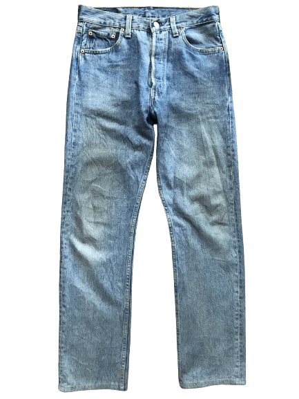 Jeans LEVIS 501 Vintage Wash Blue Denim 90s