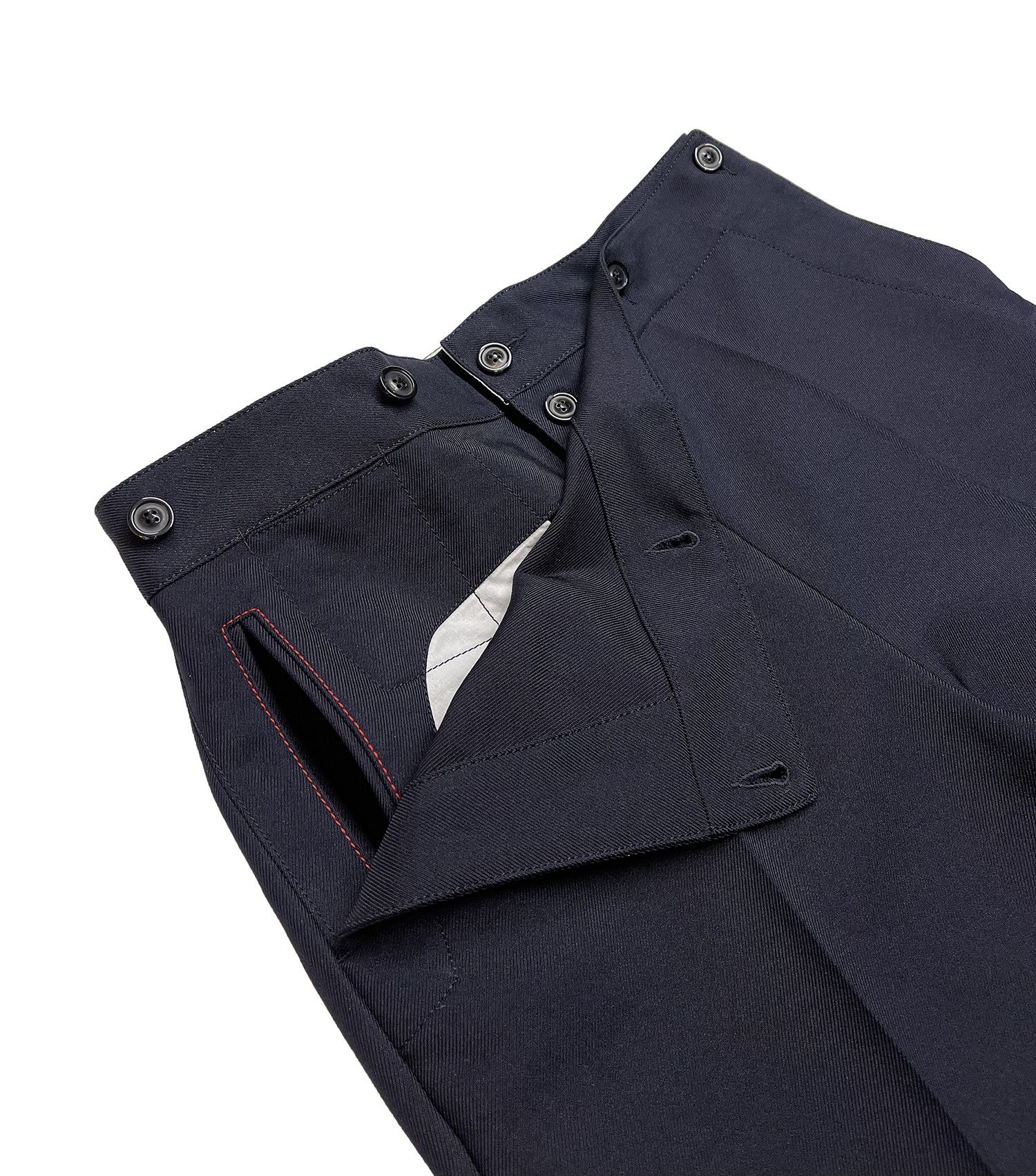 Maison Margiela New — AW20 Tailored Front Flap Trousers Size US 32 / EU 48 - 4 Thumbnail