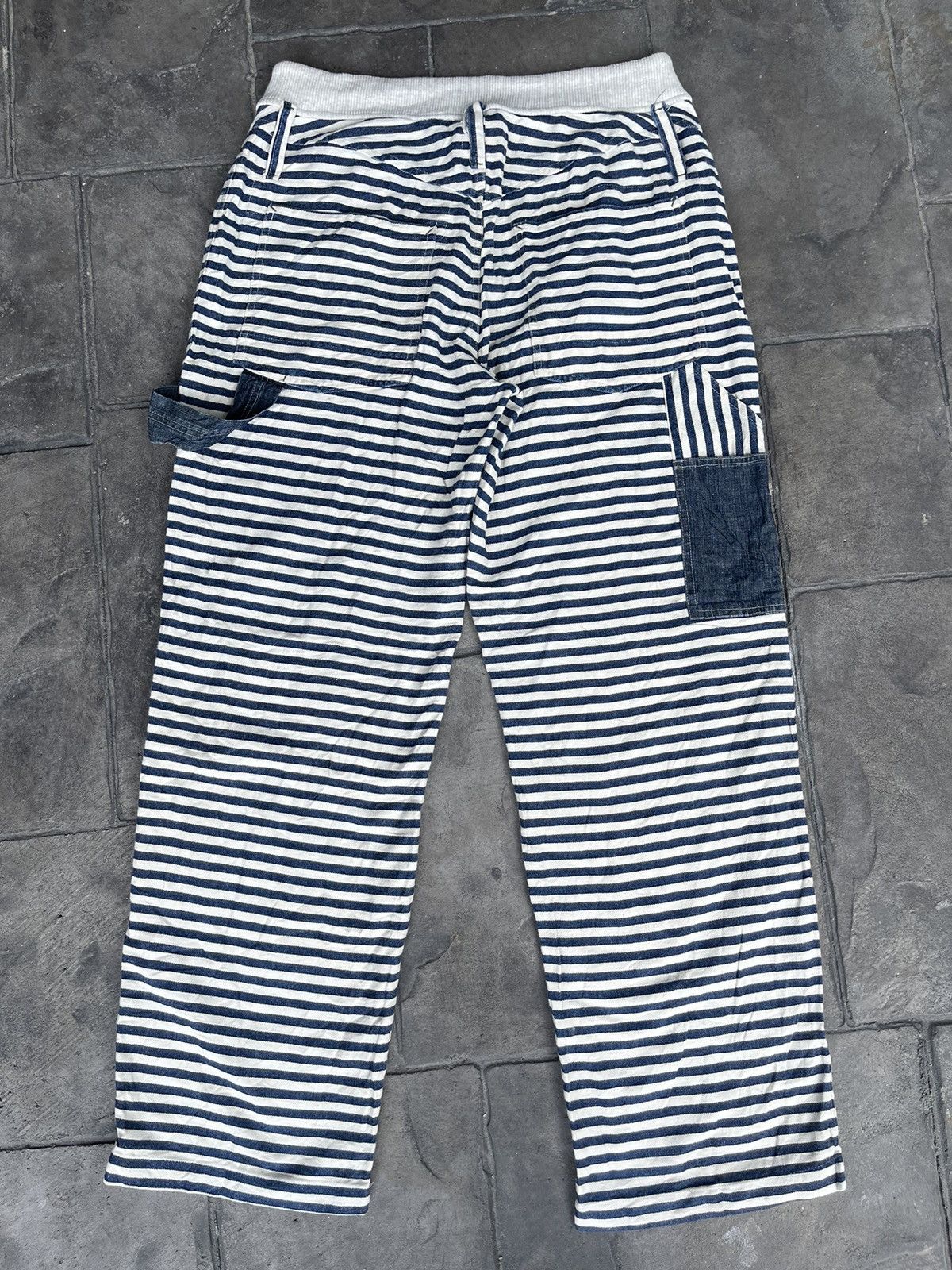 Japanese Brand JAPAN MADE Old Betty’s Striped 100% Linen Pant Size US 30 / EU 46 - 6 Thumbnail