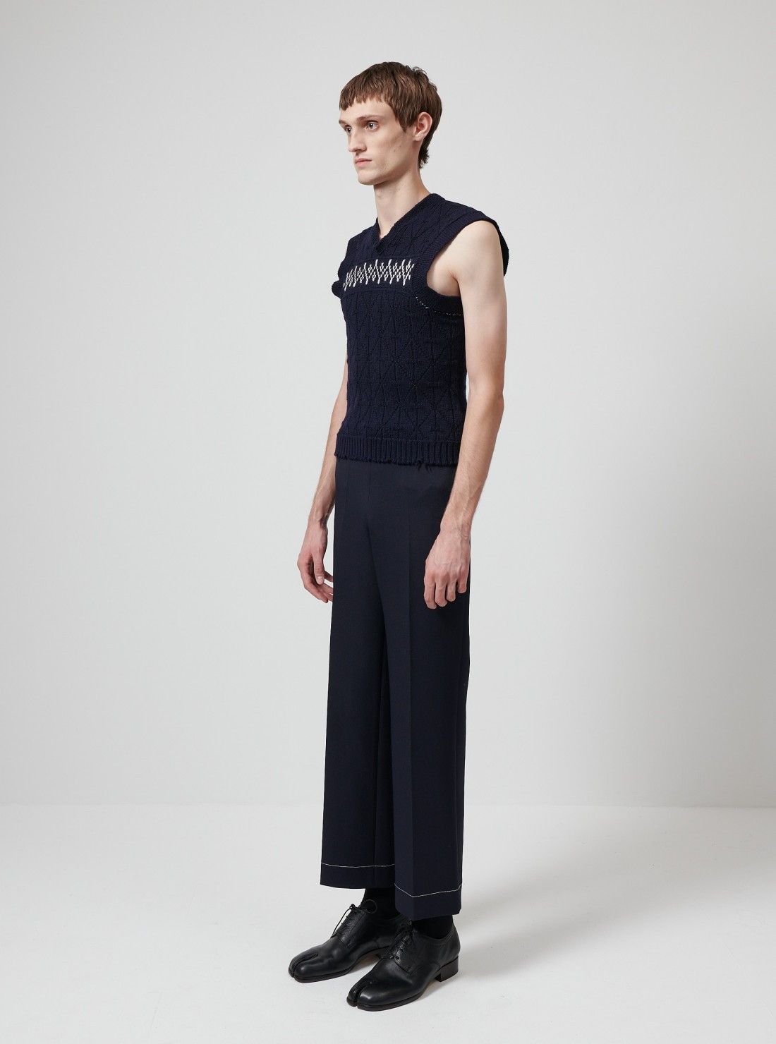 Maison Margiela New — SS20 Tailored Flap Front Trousers Size US 34 / EU 50 - 11 Thumbnail
