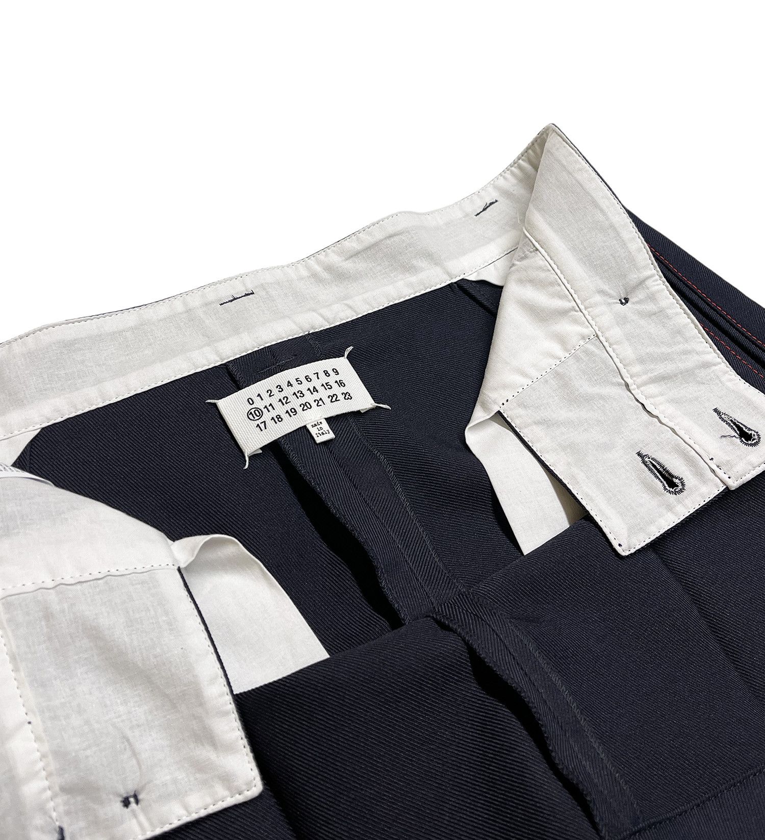 Maison Margiela New — SS20 Tailored Flap Front Trousers Size US 34 / EU 50 - 7 Thumbnail