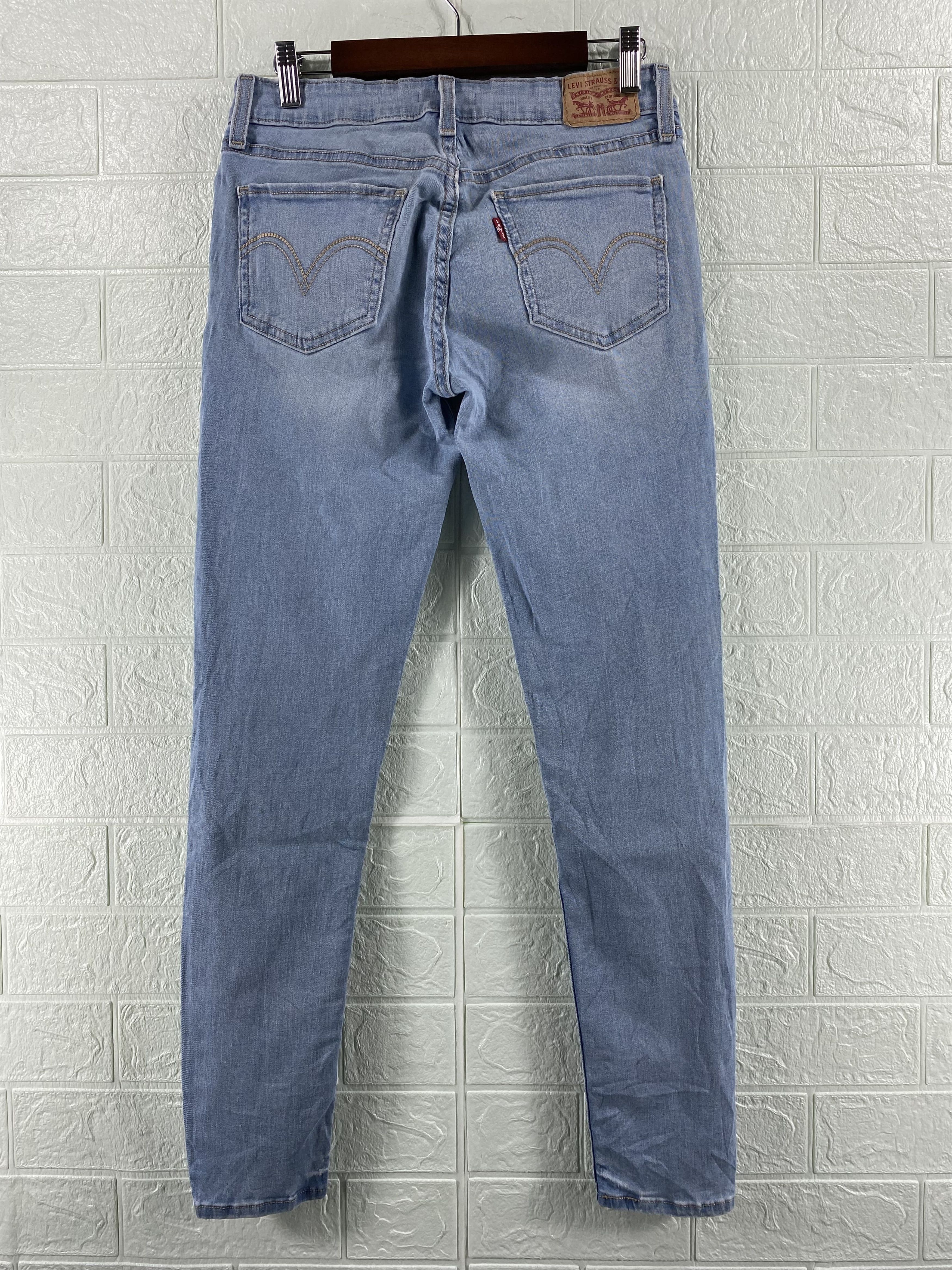 Vintage Levi`s Jeans 535 Super Skinny Blue Denim