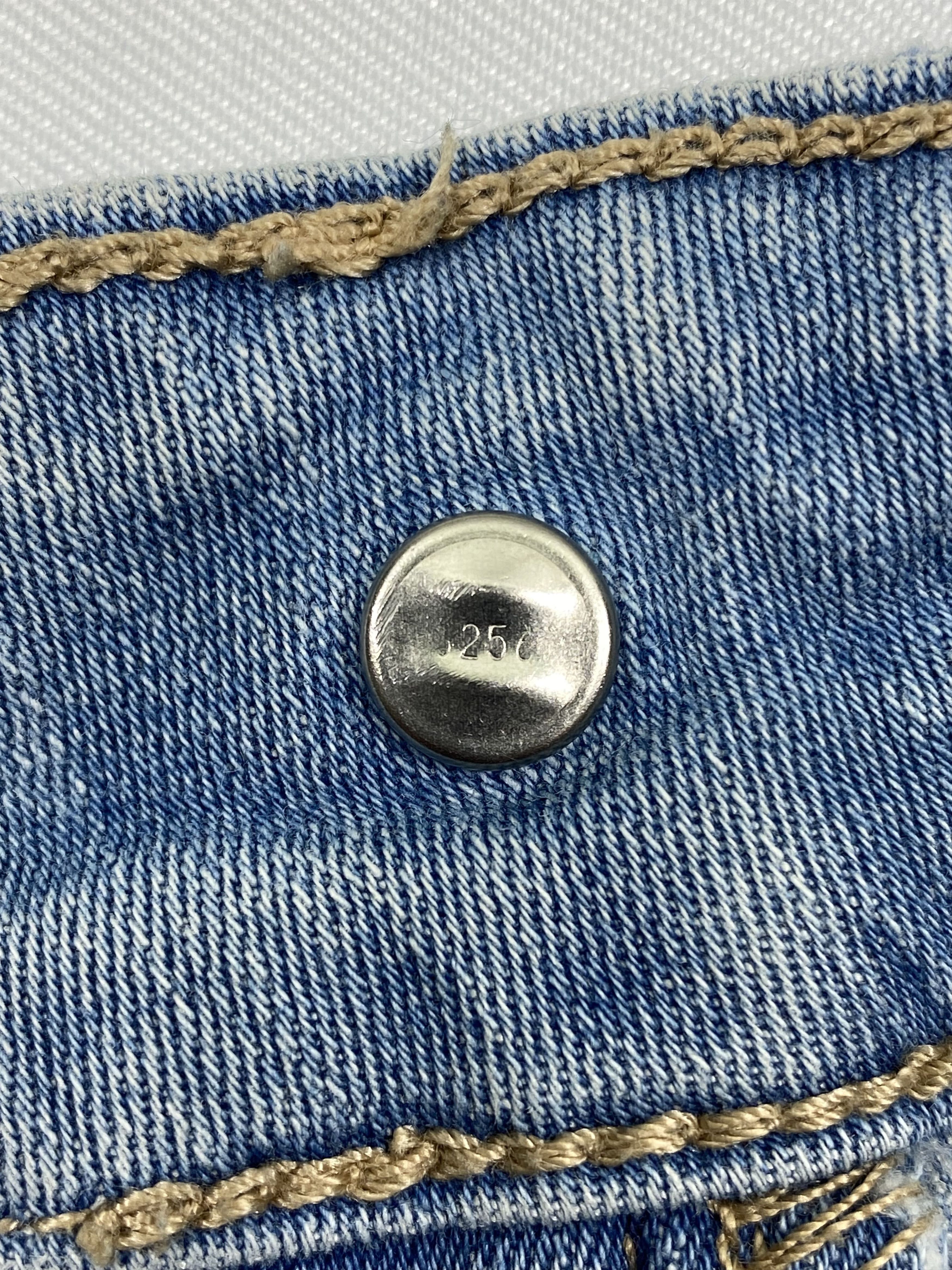 Vintage Levi`s Jeans 535 Super Skinny Blue Denim