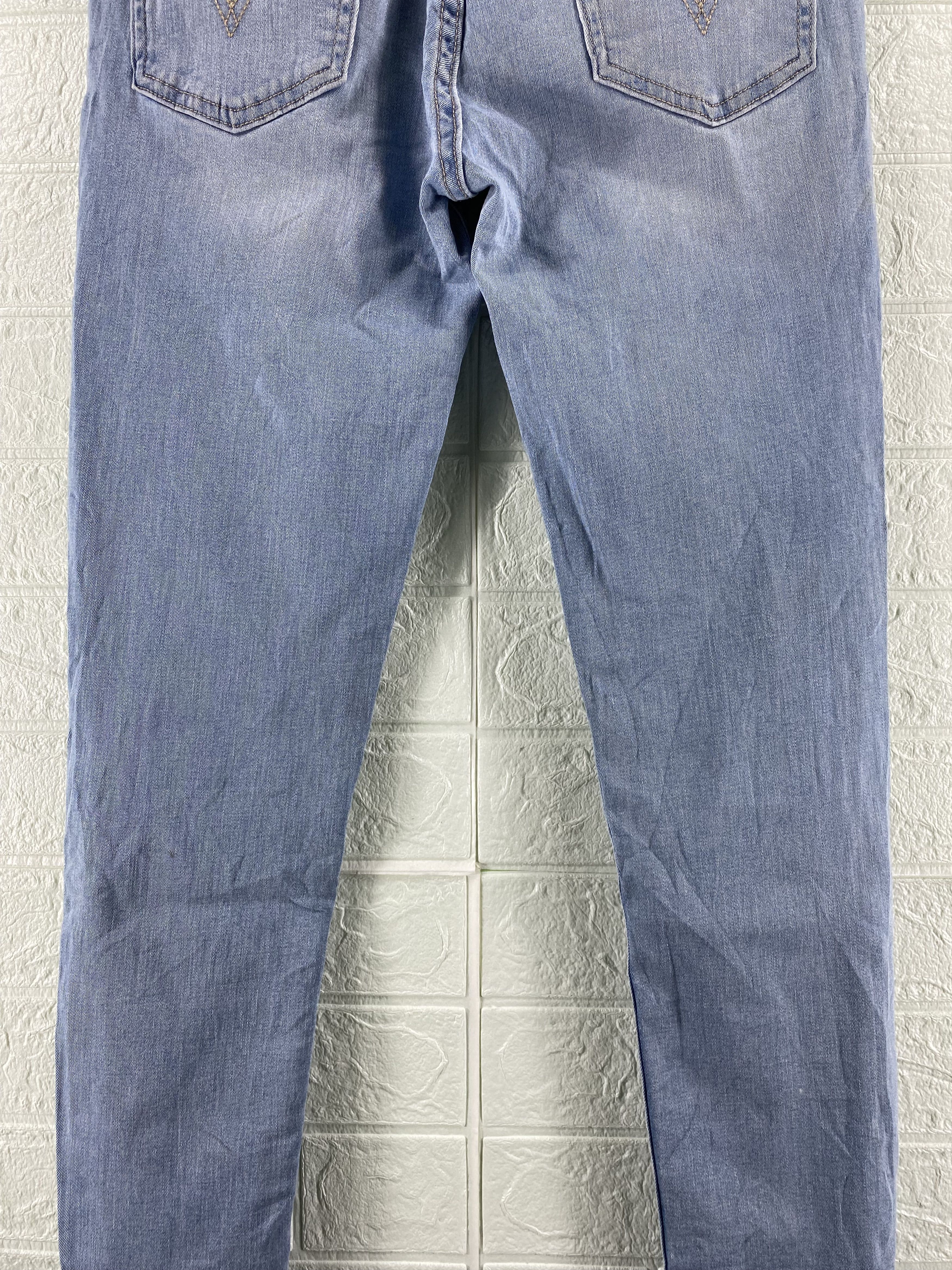 Vintage Levi`s Jeans 535 Super Skinny Blue Denim