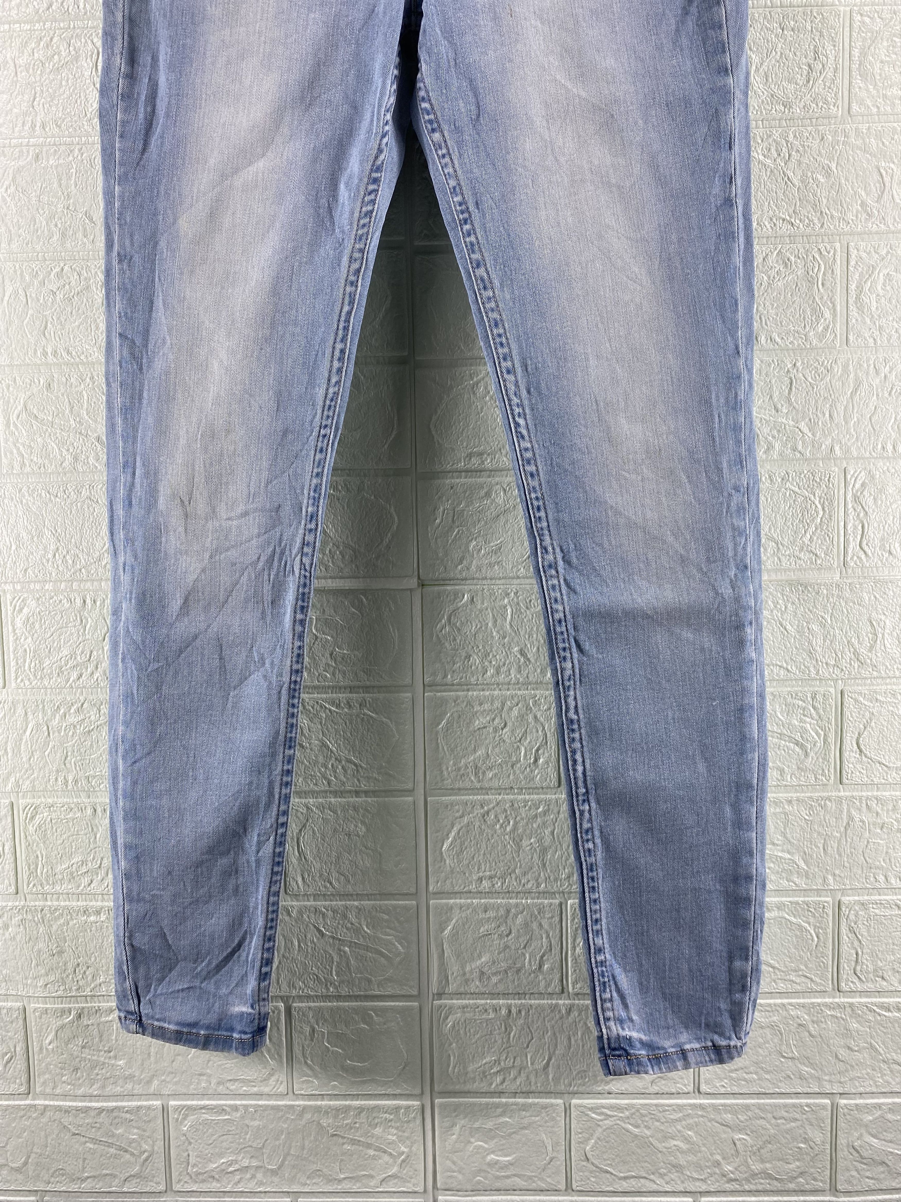 Vintage Levi`s Jeans 535 Super Skinny Blue Denim