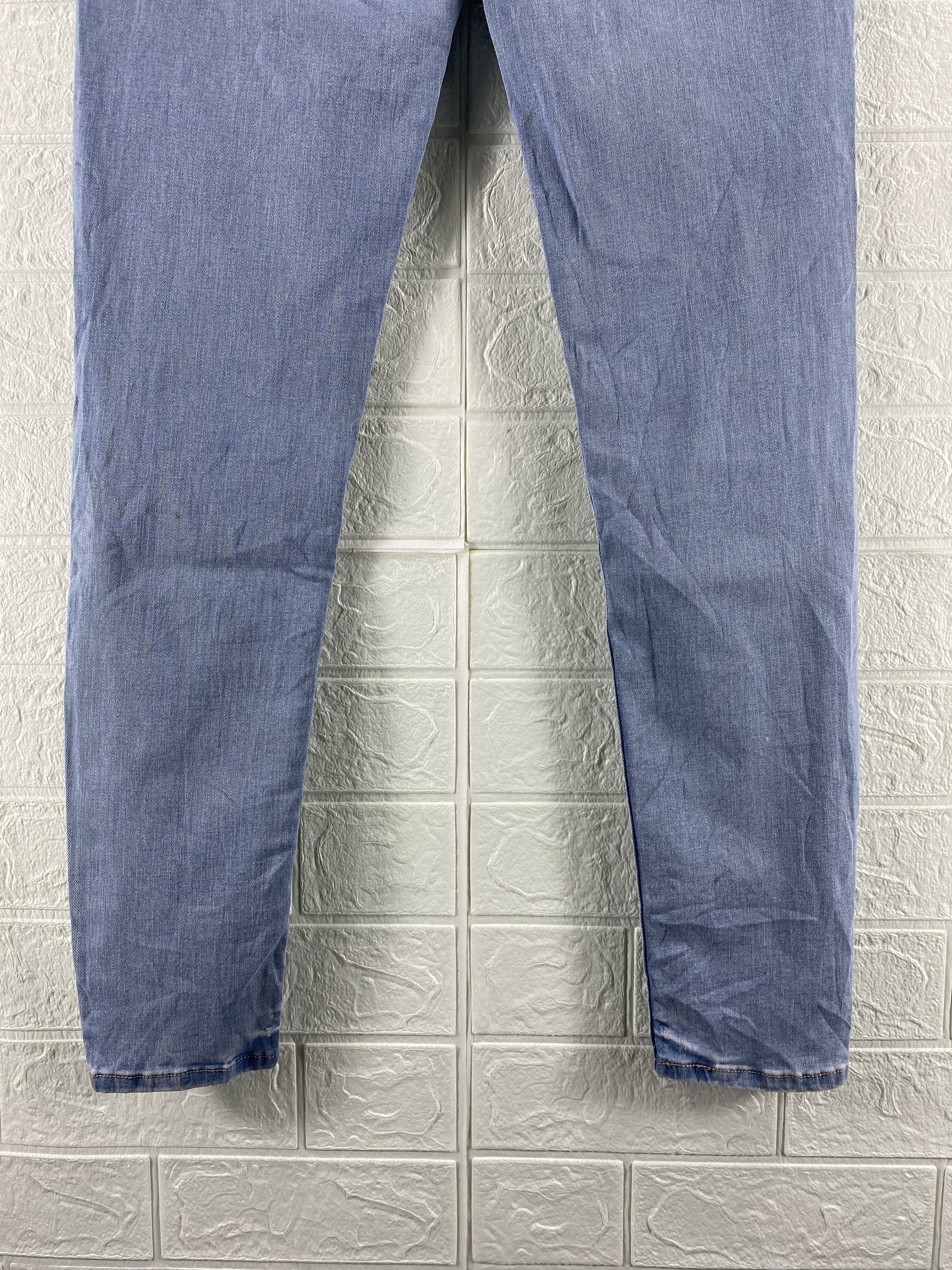 Vintage Levi`s Jeans 535 Super Skinny Blue Denim