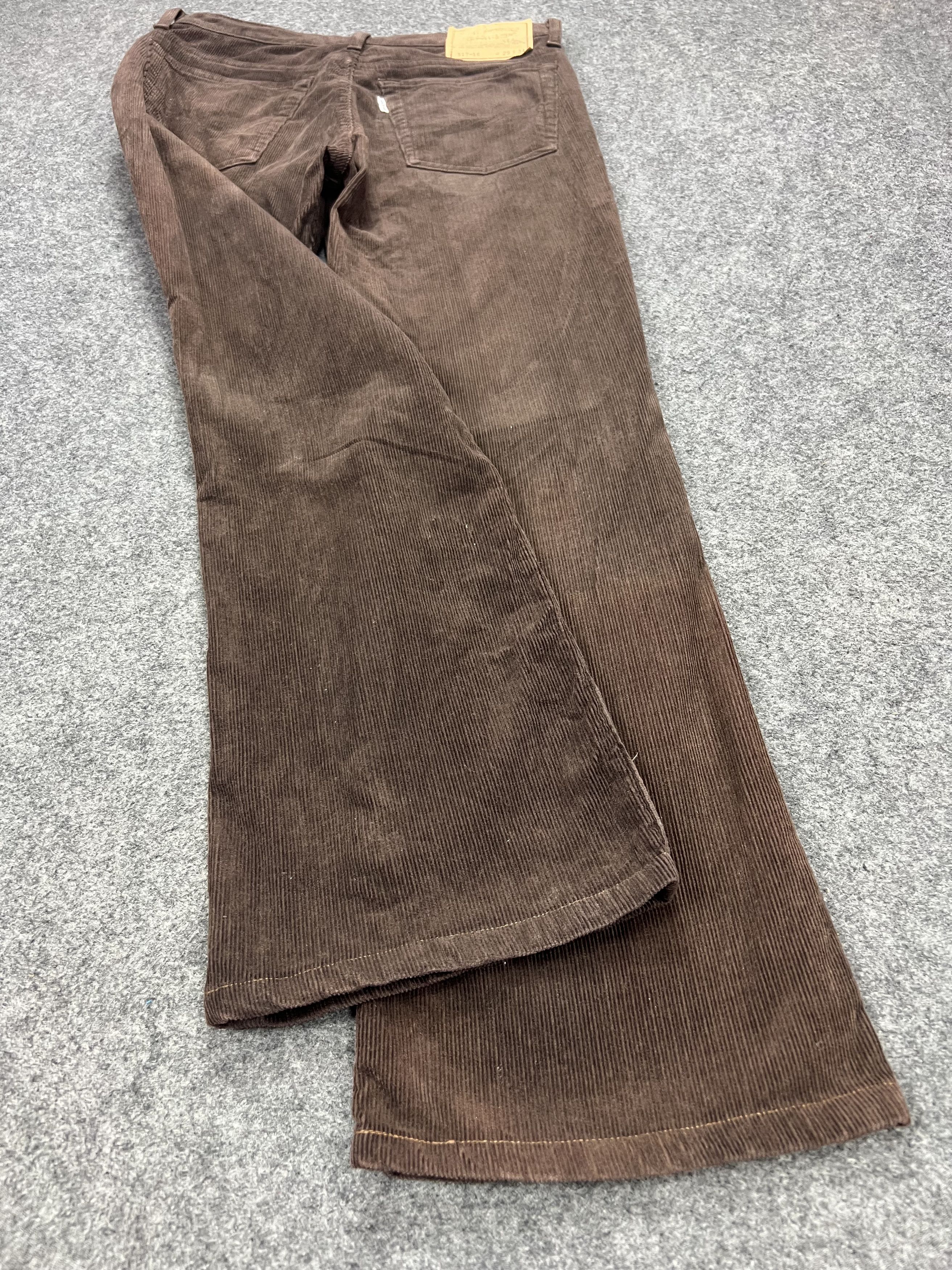 Levi's × Vintage Cordrouy LEVIS 517 Bootcut White Tab Size US 29 - 13 Thumbnail