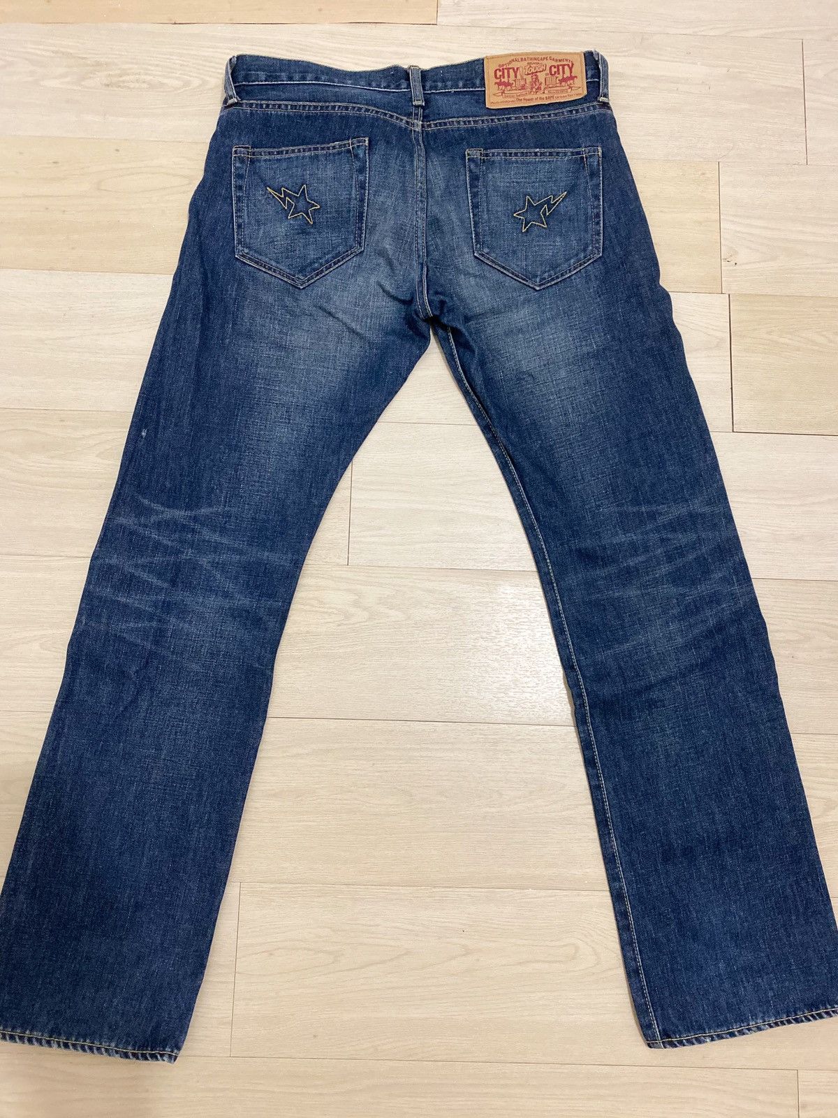 Bape Bapesta Denim Size 30" / US 8 / IT 44 - 5 Thumbnail