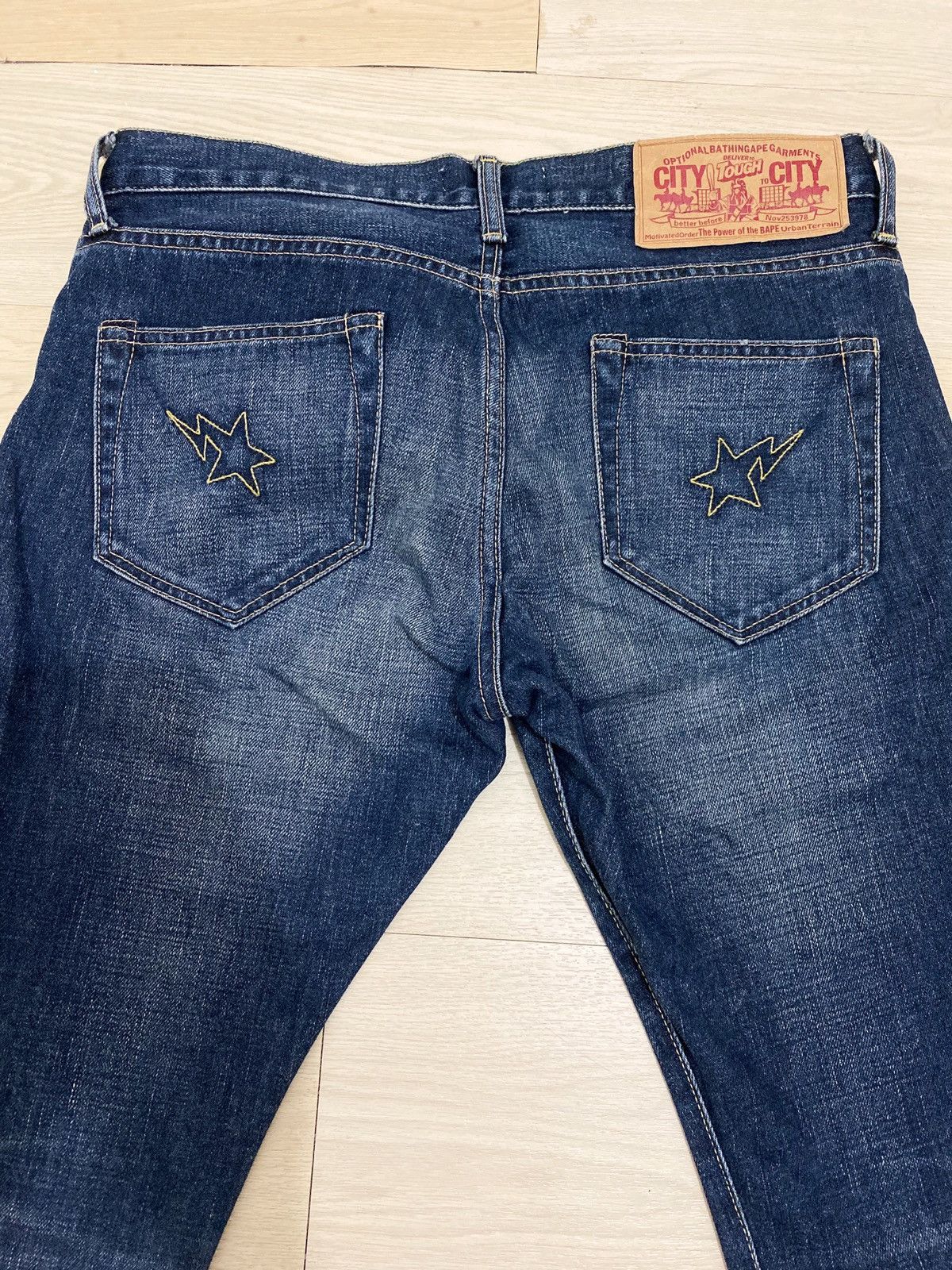 Bape Bapesta Denim Size 30" / US 8 / IT 44 - 6 Thumbnail