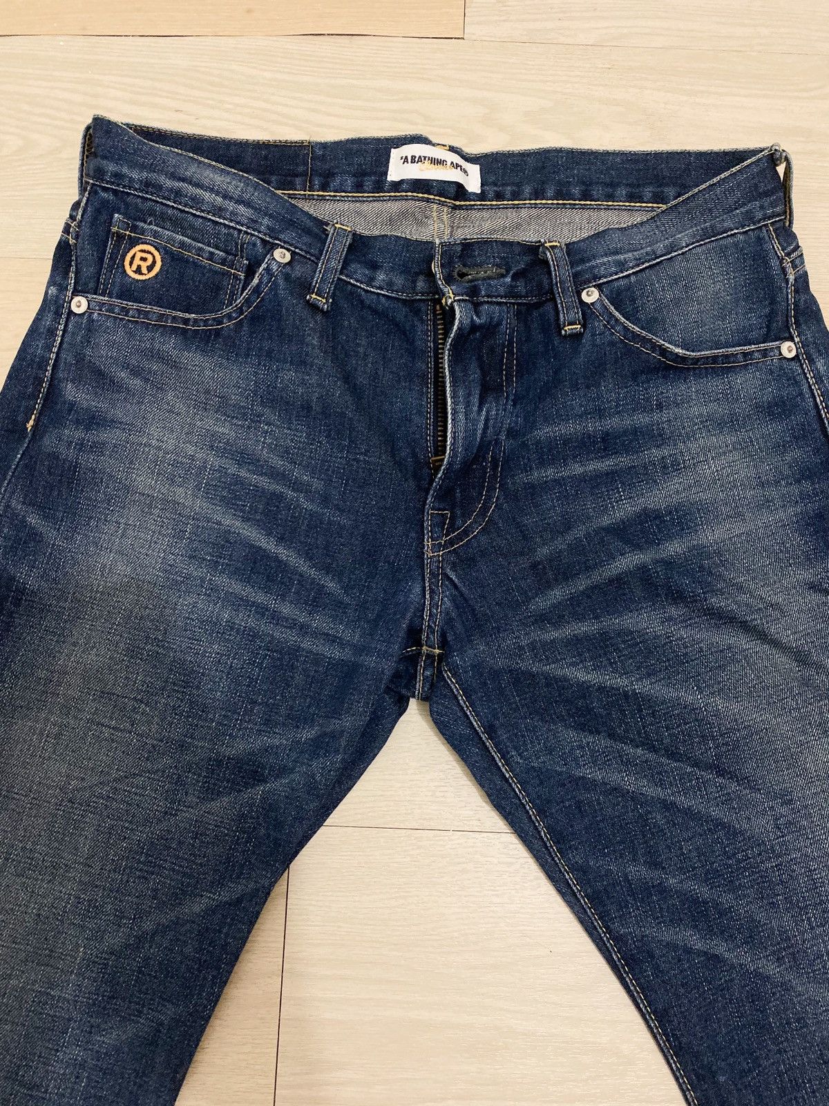 Bape Bapesta Denim Size 30" / US 8 / IT 44 - 2 Thumbnail