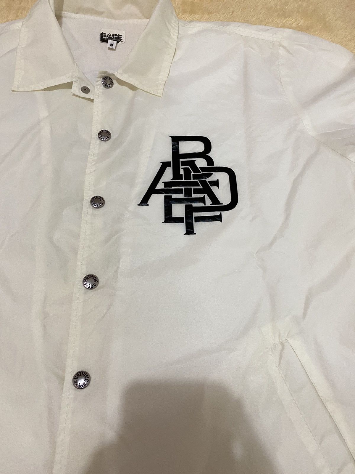 Bape Busy Works Coach Jacket Size US M / EU 48-50 / 2 - 3 Thumbnail