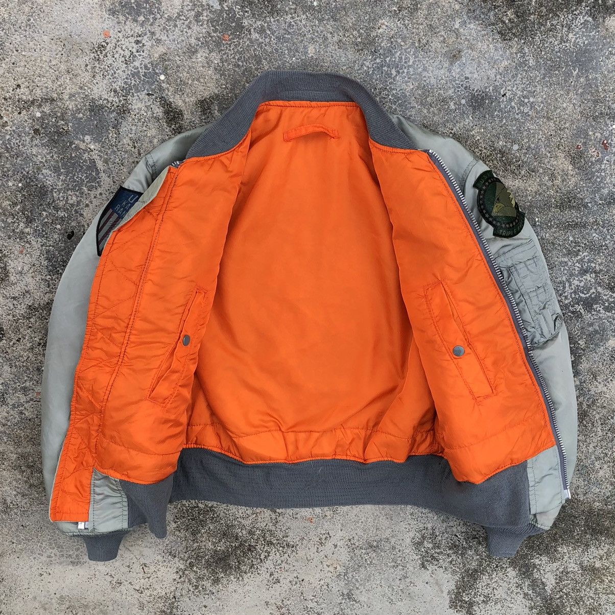 Alpha Industries Vintage Flyer's Man Intermediate MA-1 Bomber Flight Jacket Size US M / EU 48-50 / 2 - 2 Thumbnail