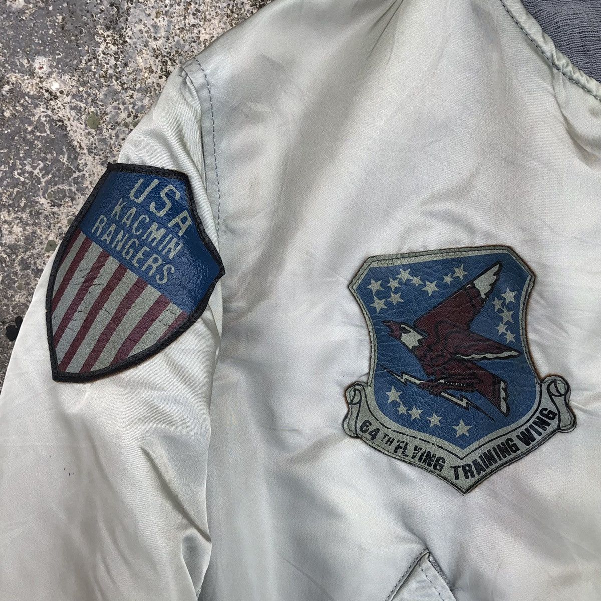 Alpha Industries Vintage Flyer's Man Intermediate MA-1 Bomber Flight Jacket Size US M / EU 48-50 / 2 - 7 Thumbnail