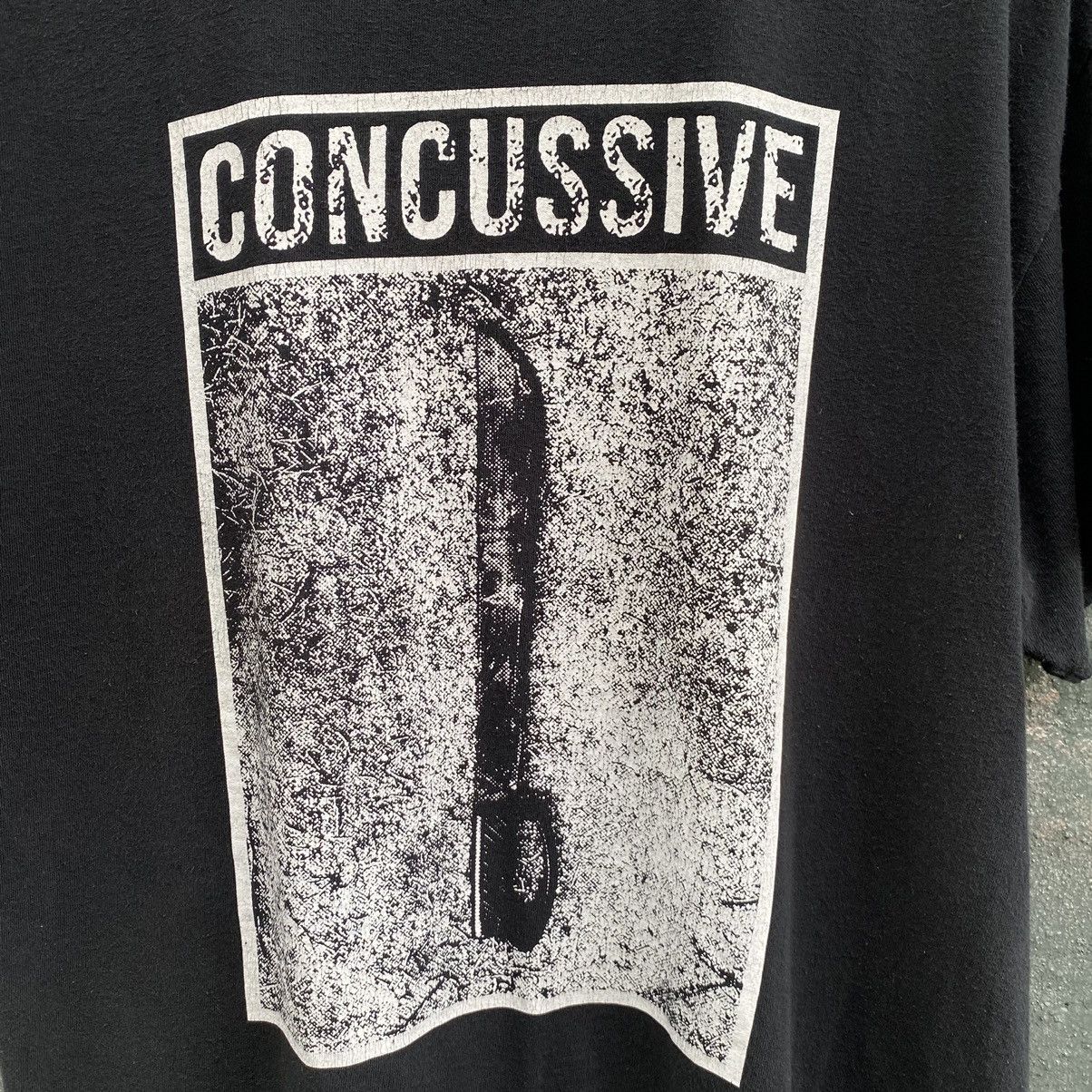 Band Tees Thrashed Faded Concussive Post Metal Band ERD GRUNGE TEE Size US L / EU 52-54 / 3 - 2 Thumbnail
