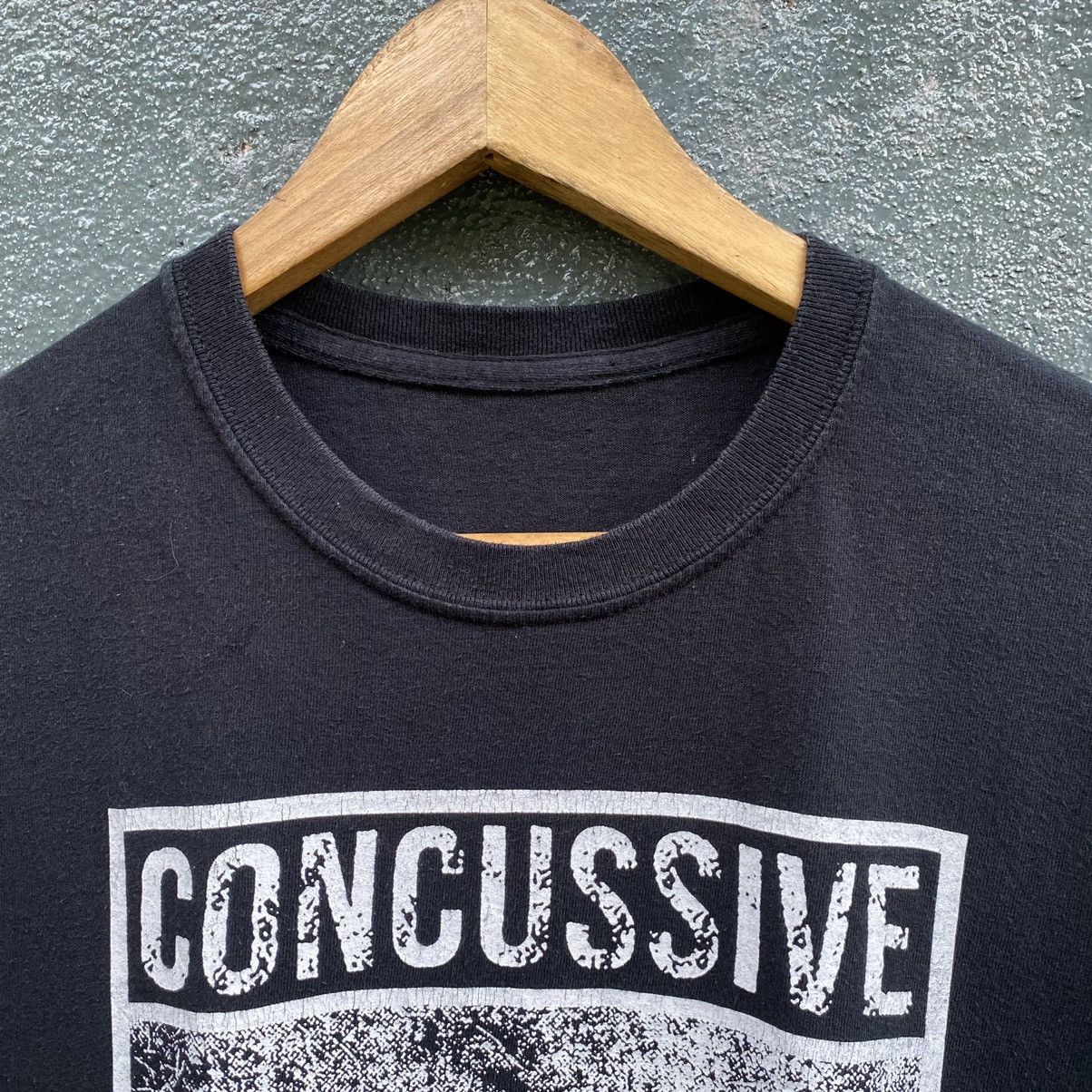 Band Tees Thrashed Faded Concussive Post Metal Band ERD GRUNGE TEE Size US L / EU 52-54 / 3 - 3 Thumbnail