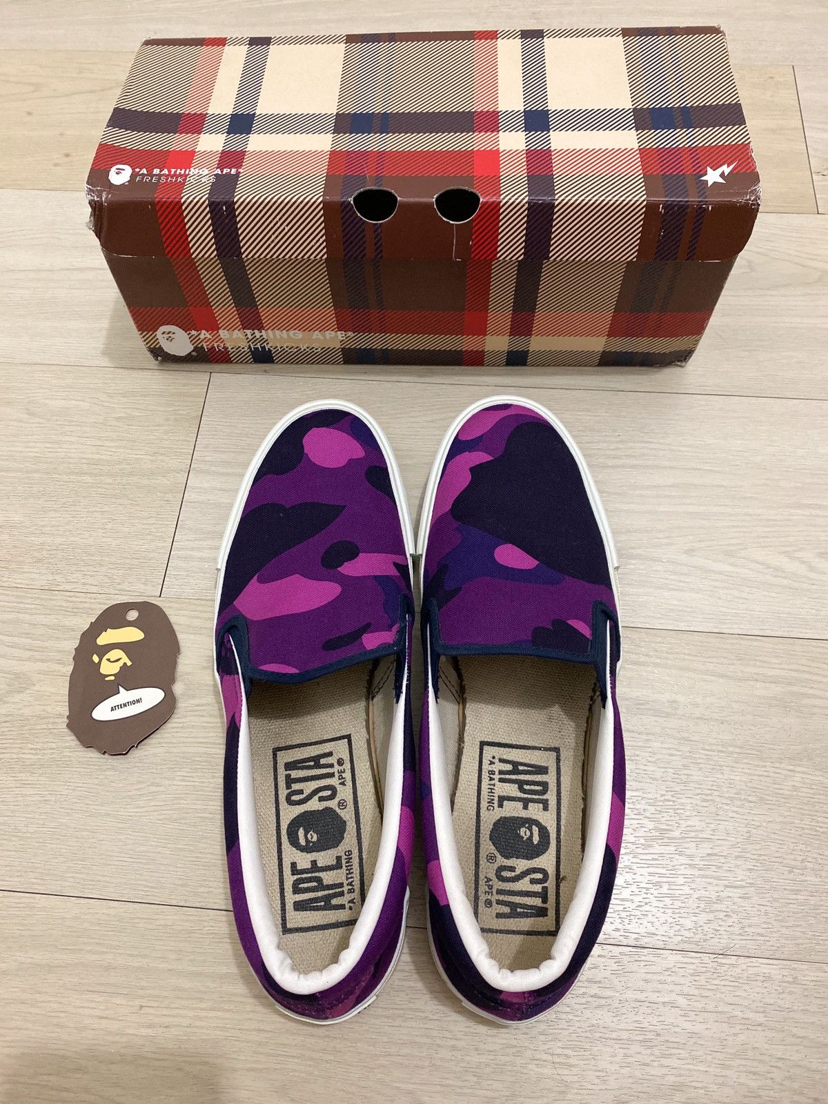 Bape Color Camo Slip On Size US 10 / EU 43 - 2 Thumbnail