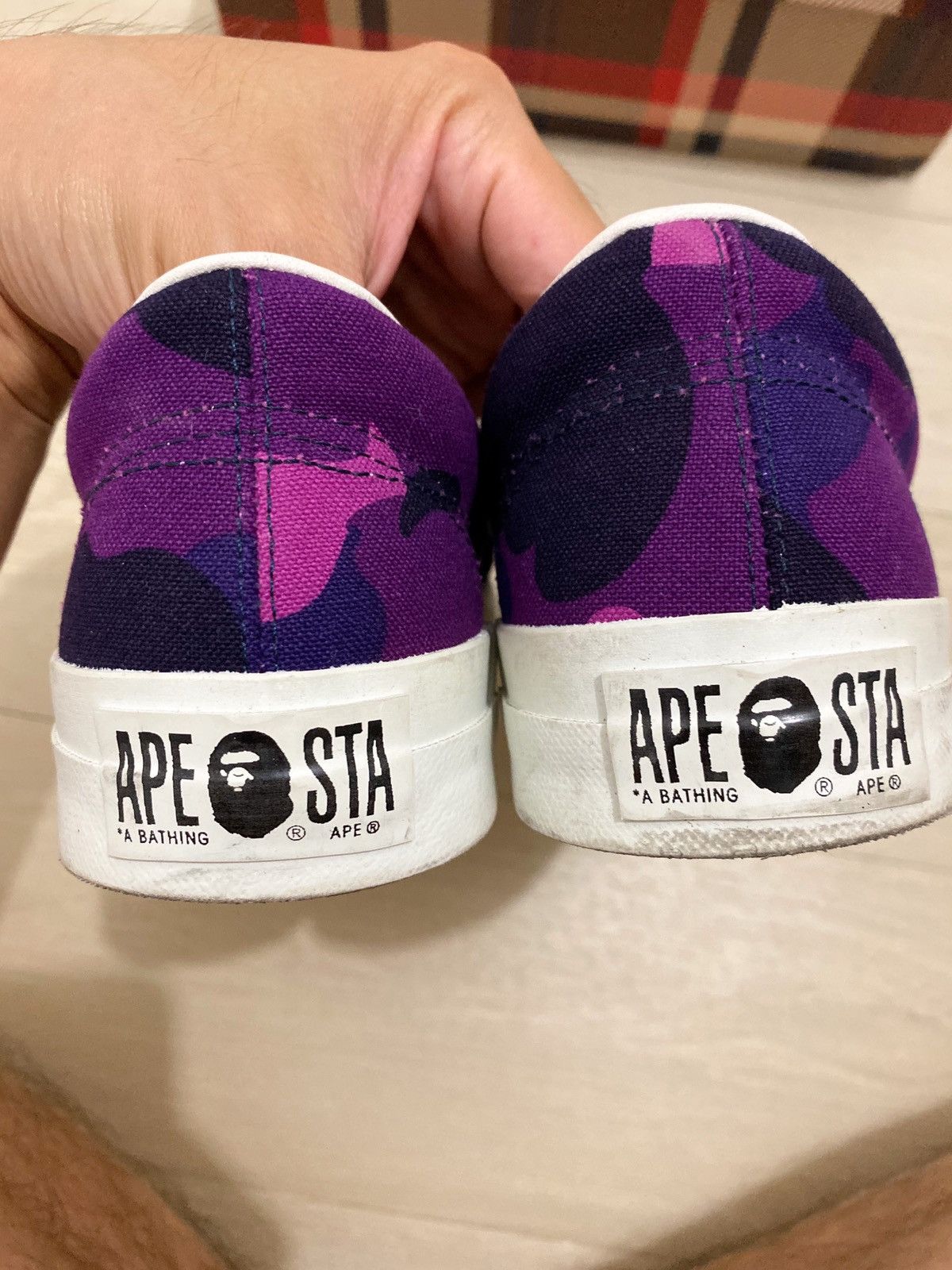 Bape Color Camo Slip On Size US 10 / EU 43 - 6 Thumbnail