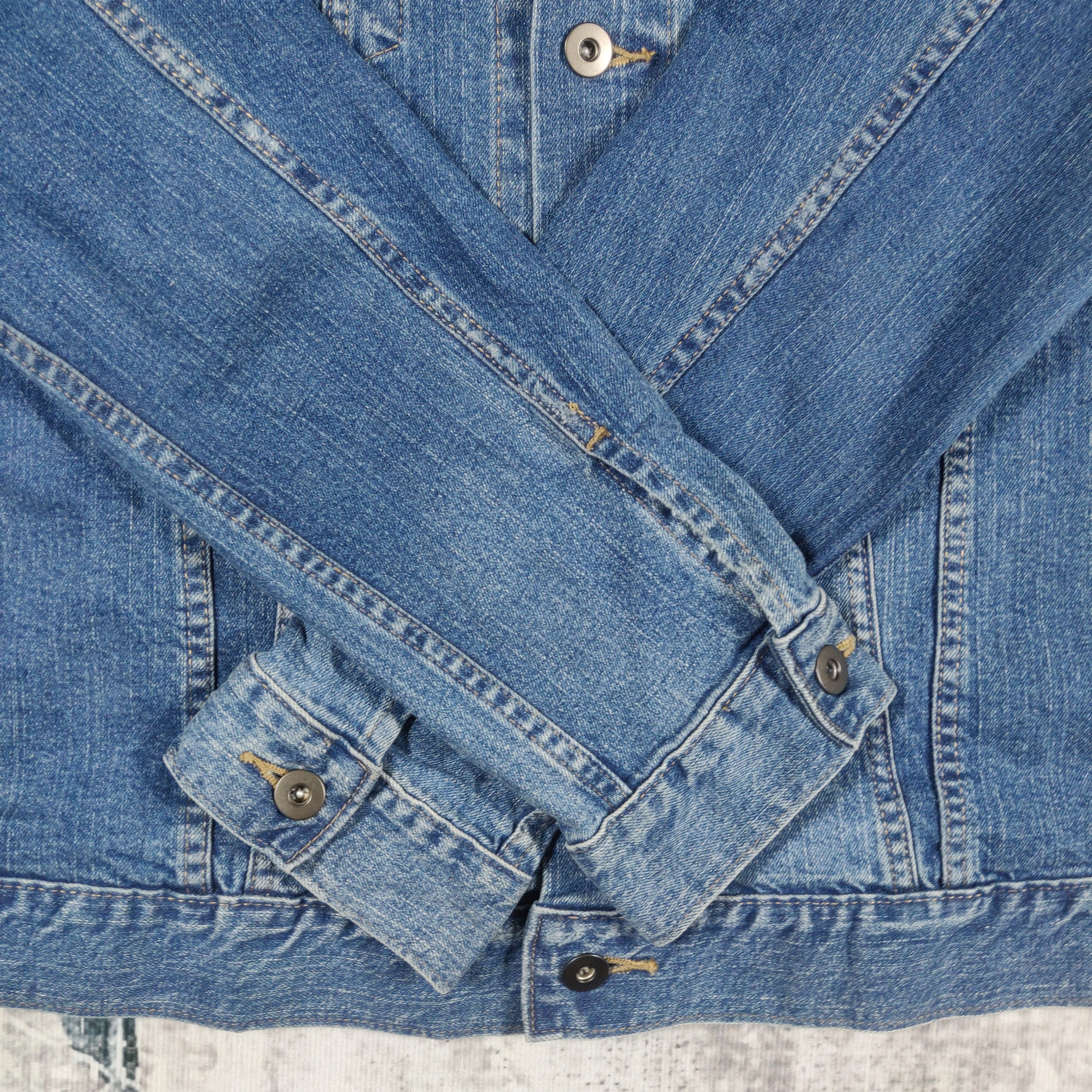Uniqlo Uniqlo Denim Trucker Jacket Blue Wash Size US L / EU 52-54 / 3 - 4 Thumbnail