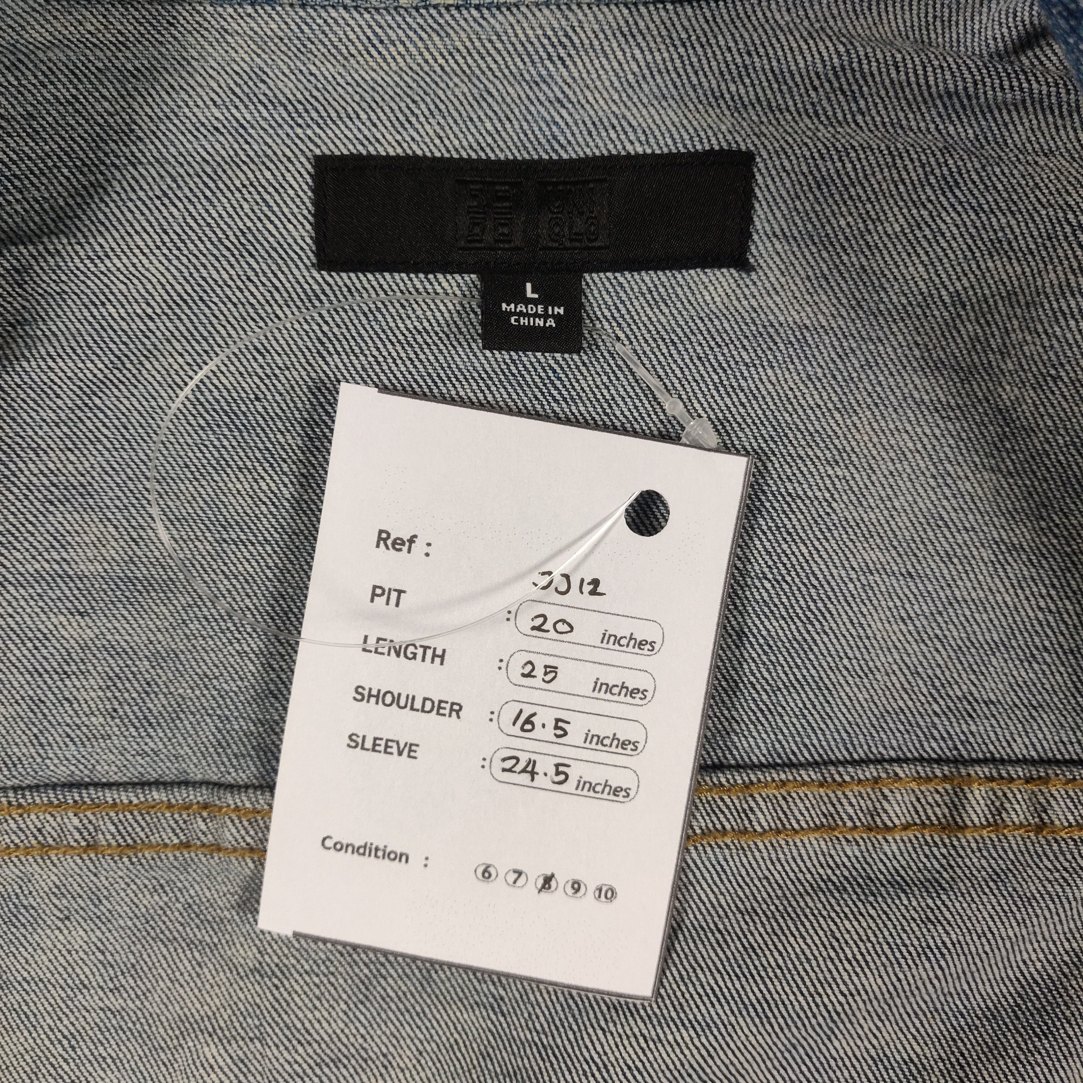 Uniqlo Uniqlo Denim Trucker Jacket Blue Wash Size US L / EU 52-54 / 3 - 6 Thumbnail