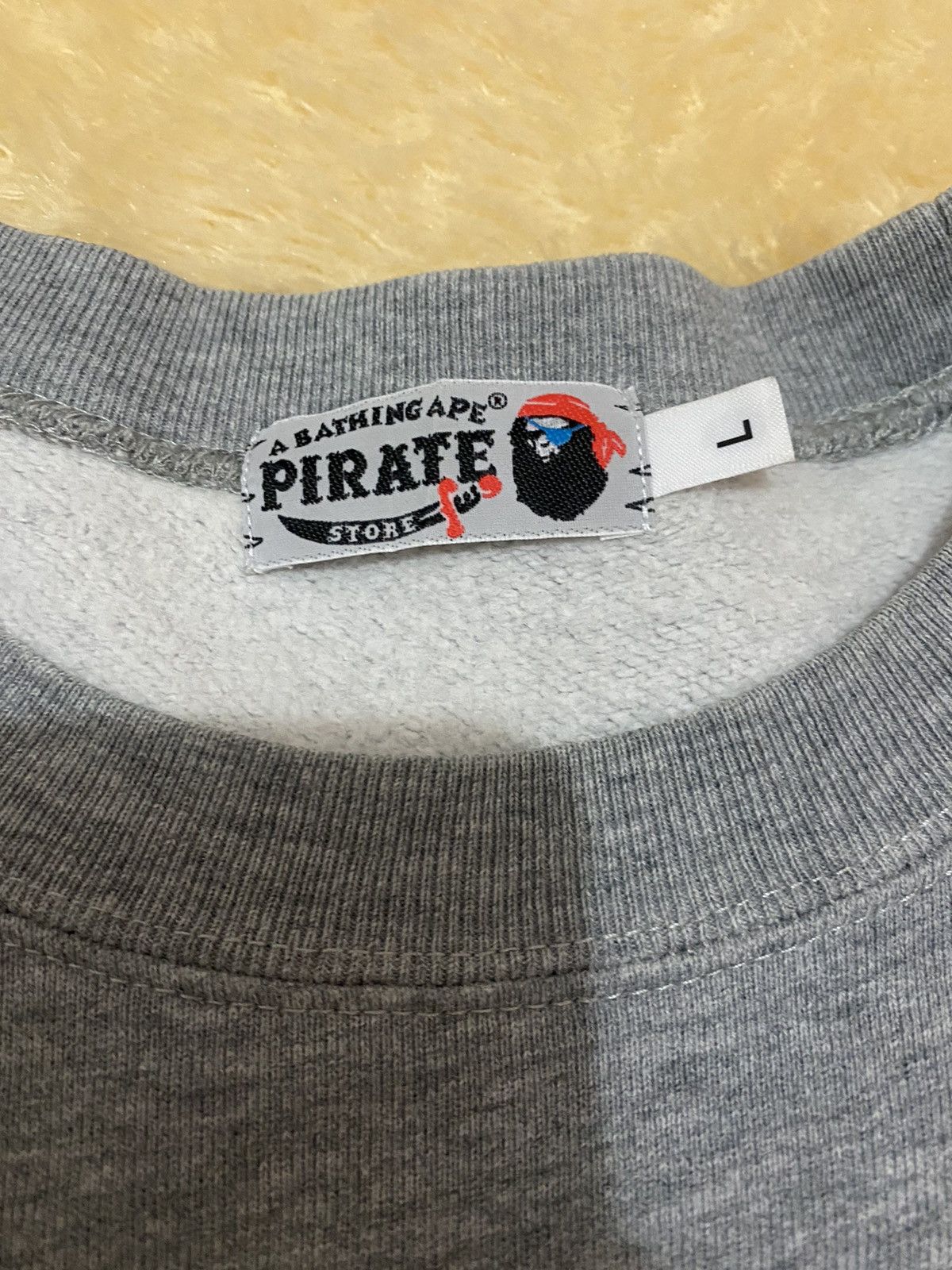 Bape Bape Pirate Store Crewneck Size US L / EU 52-54 / 3 - 3 Thumbnail