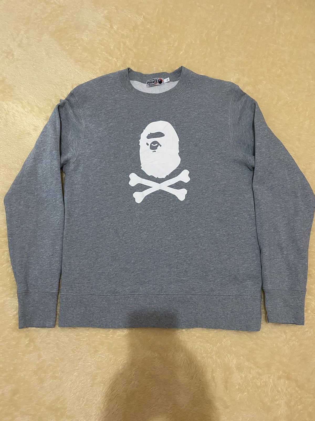Bape Bape Pirate Store Crewneck Size US L / EU 52-54 / 3 - 1 Thumbnail