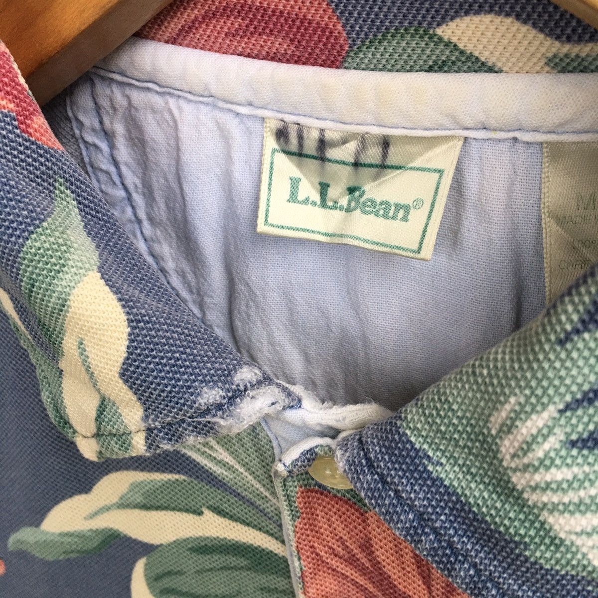 L.L. Bean Thrashed Faded Vintage LL Bean polo shirt ERD GRUNGE Size US M / EU 48-50 / 2 - 3 Thumbnail