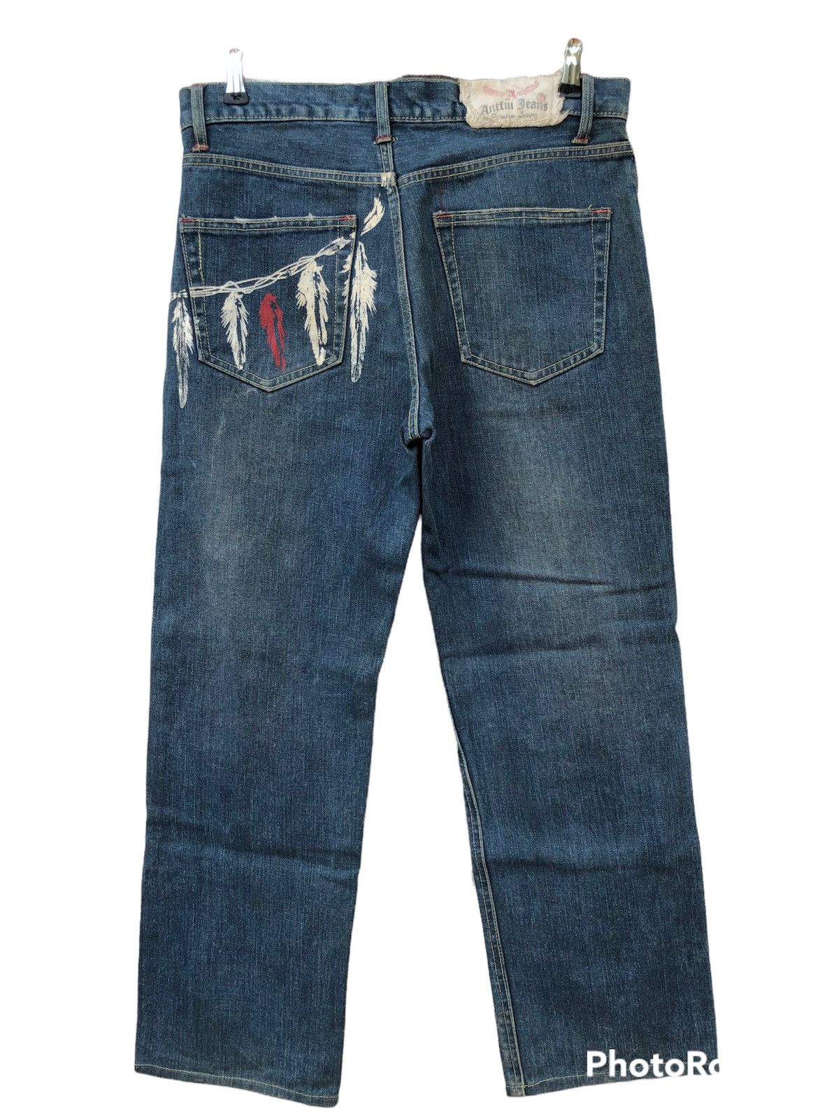Jean Jeans Antfui Destress Redskin Size US 32 / EU 48 - 2 Thumbnail