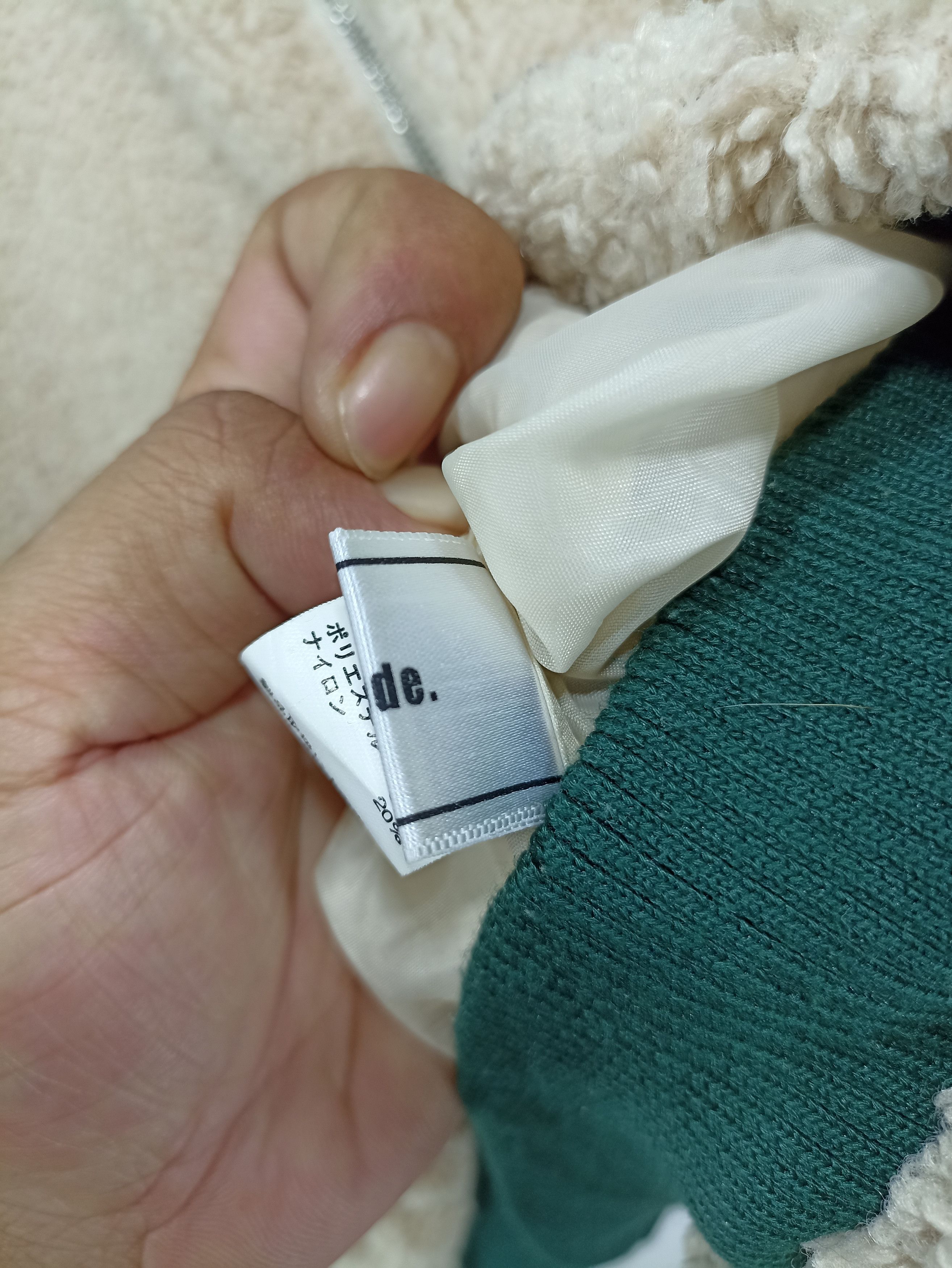 Japanese Brand × Vintage Node Baggy Sherpa Bomber jacket Size US L / EU 52-54 / 3 - 6 Thumbnail