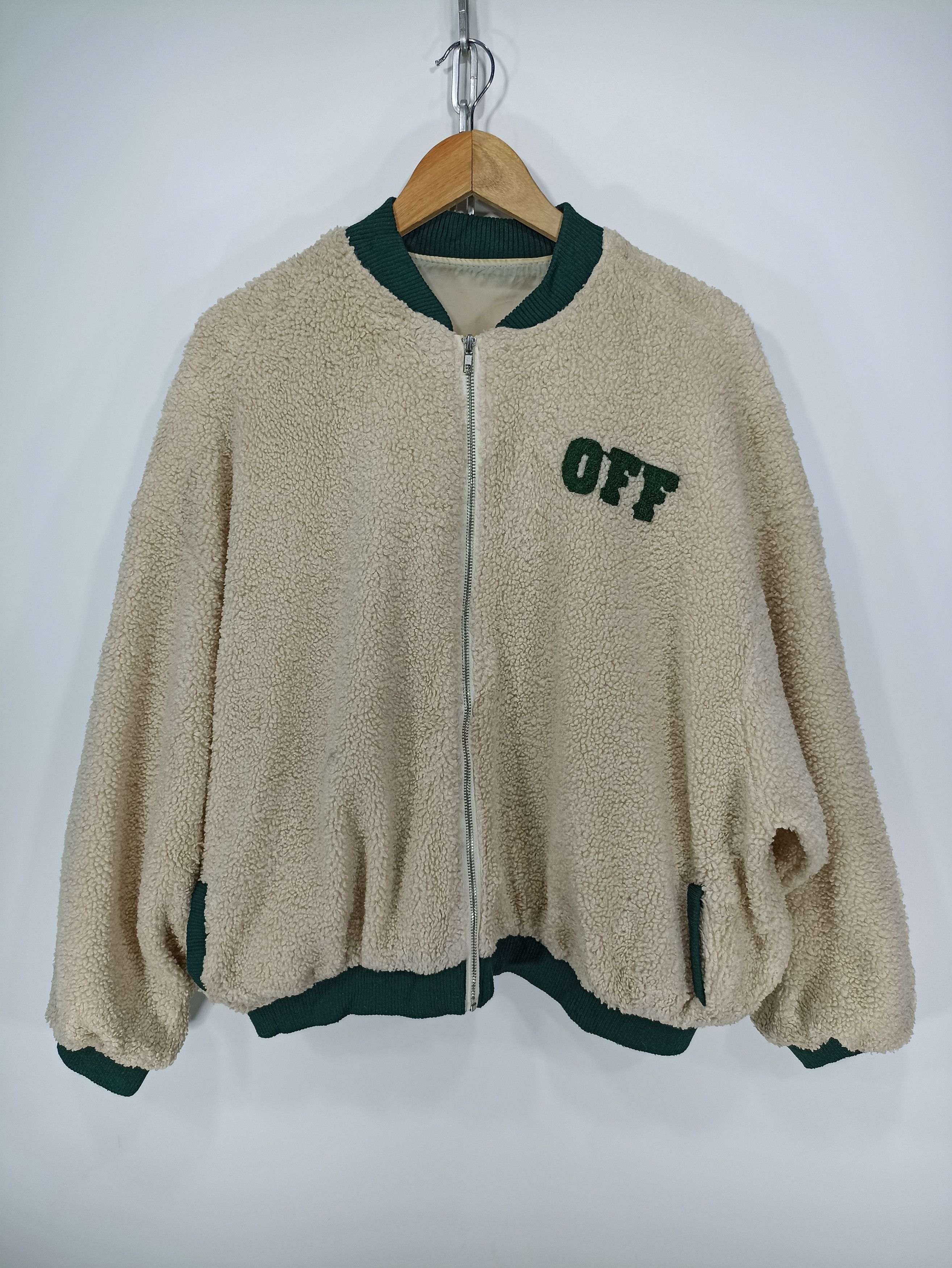 Japanese Brand × Vintage Node Baggy Sherpa Bomber jacket Size US L / EU 52-54 / 3 - 1 Thumbnail