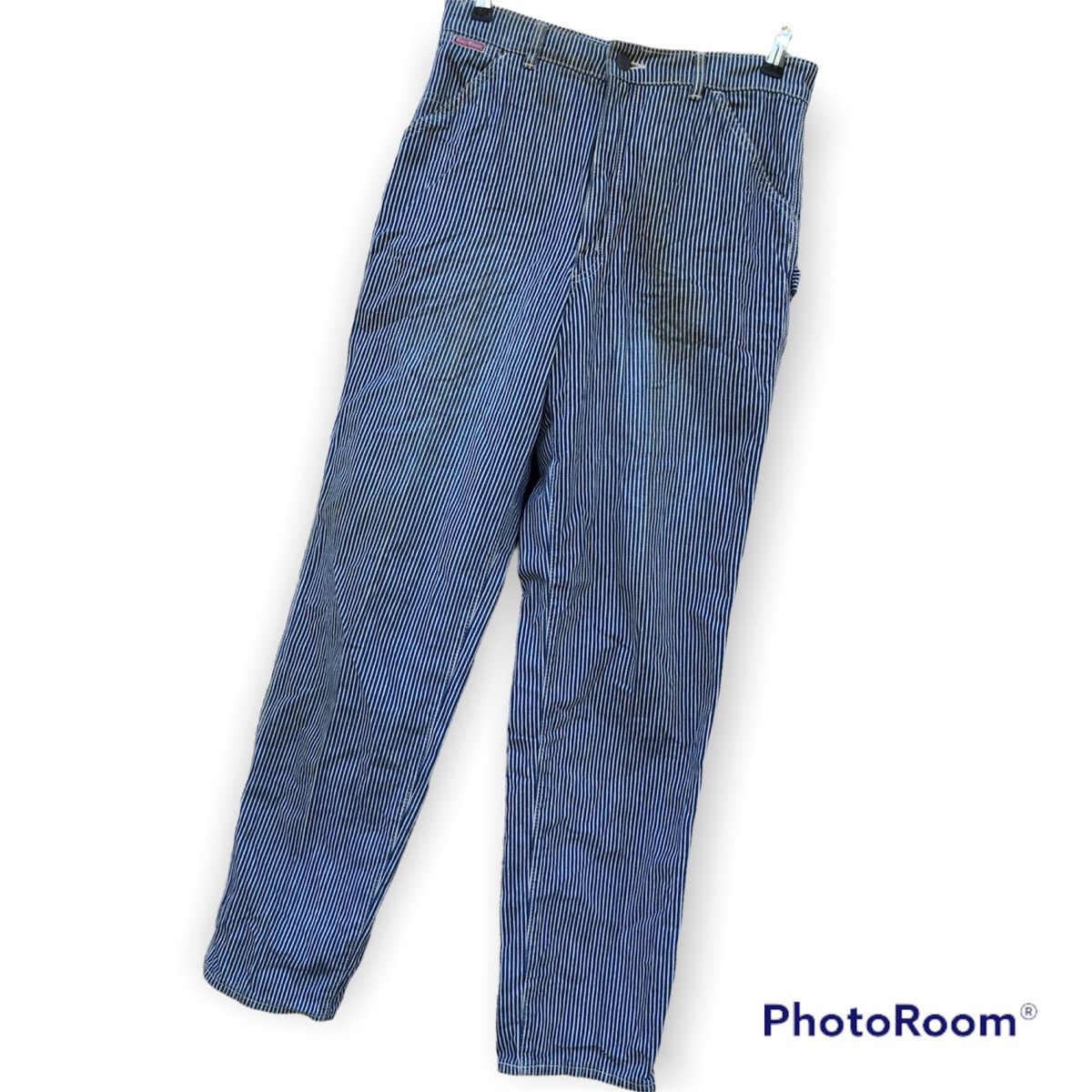Big John Big John World Hickory Workers Carpenters Pants Stripe Size US 31 - 1 Thumbnail