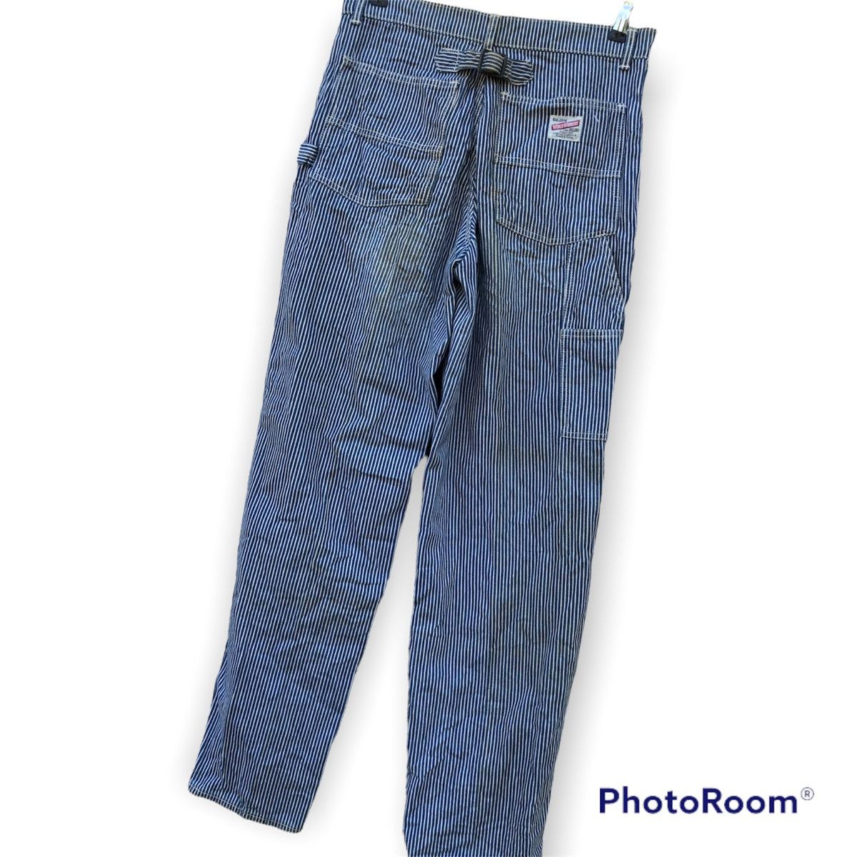 Big John Big John World Hickory Workers Carpenters Pants Stripe Size US 31 - 2 Thumbnail