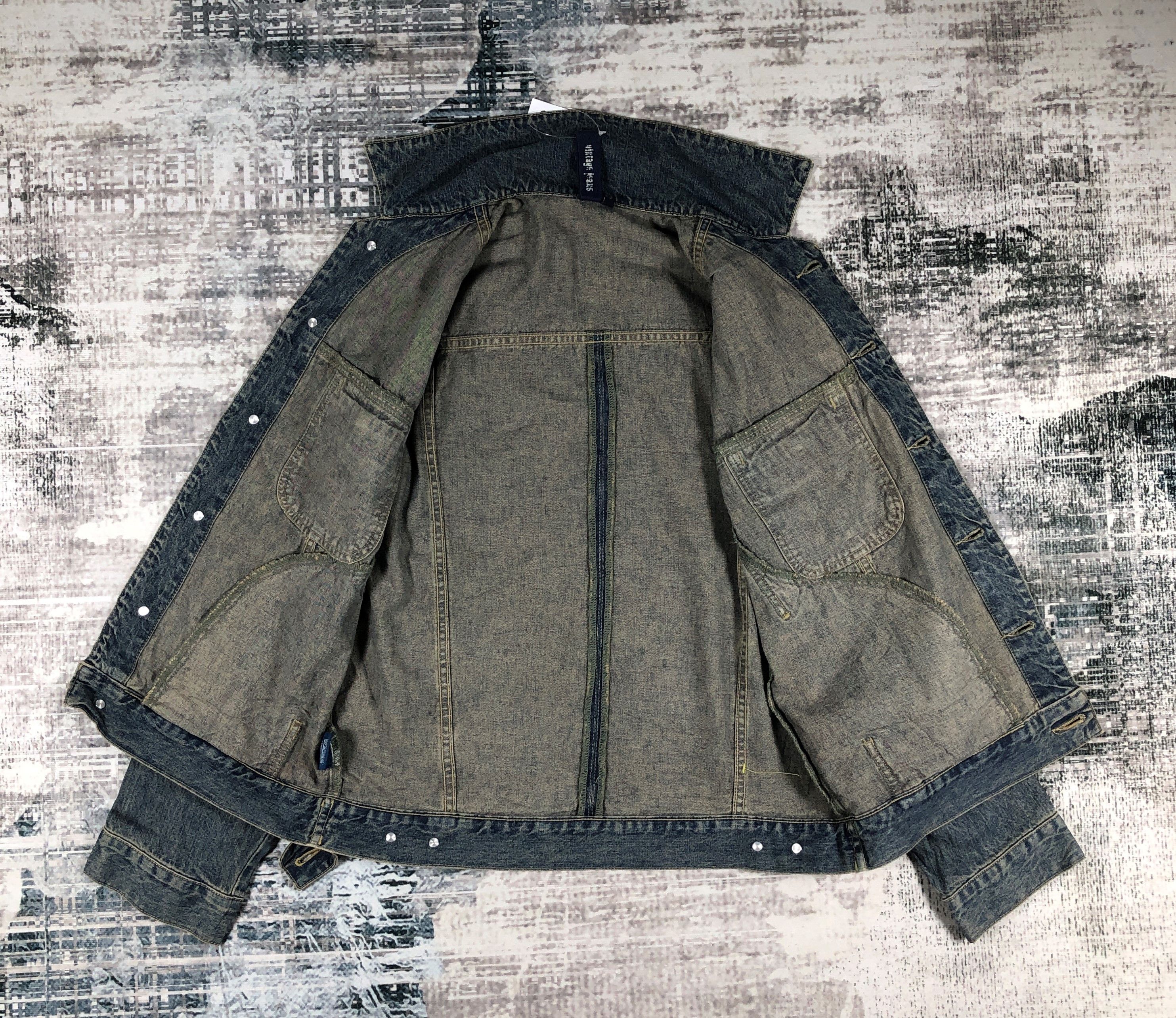 Japanese Brand Vintage Urban Republic Trucker Denim Jacket Size US S / EU 44-46 / 1 - 2 Thumbnail