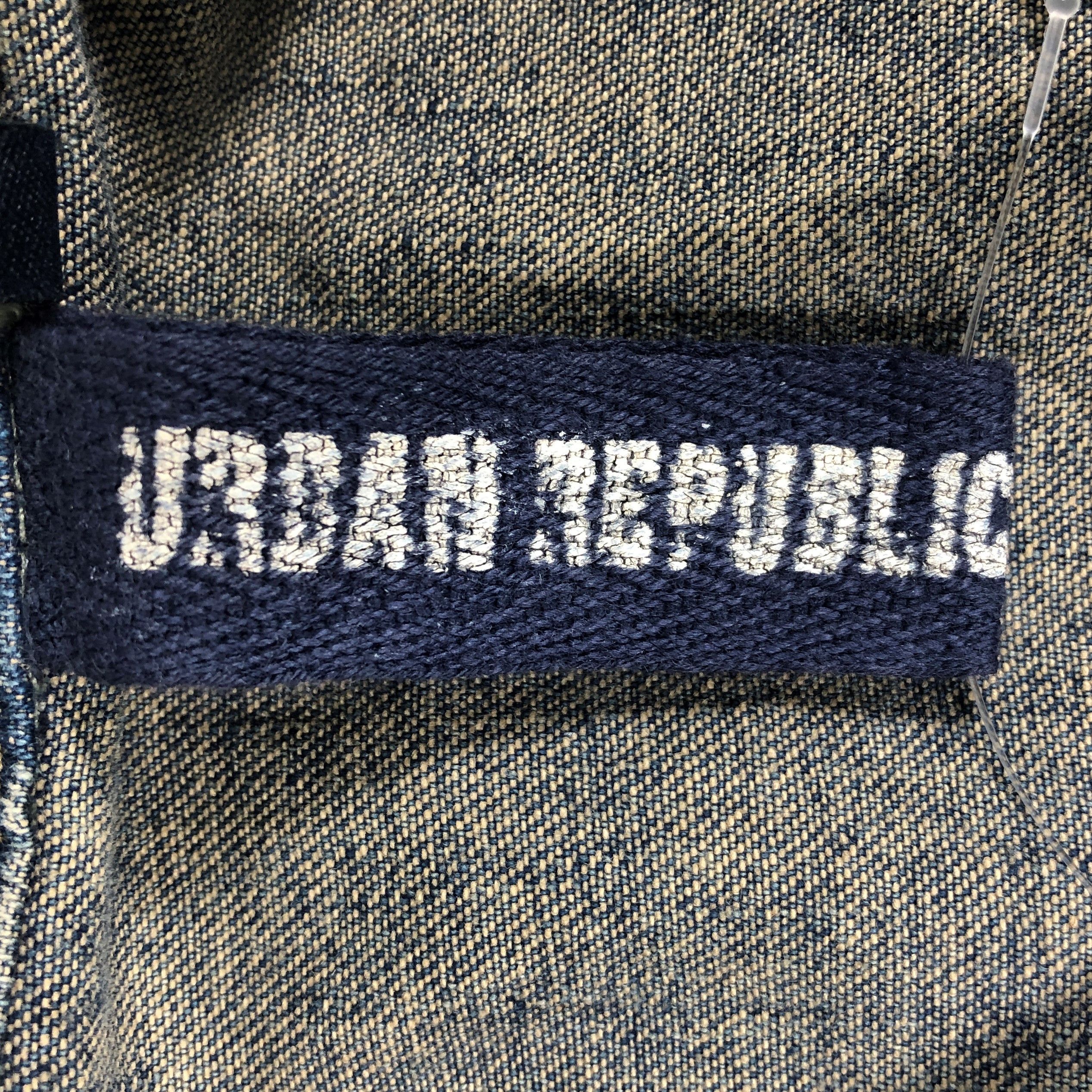 Japanese Brand Vintage Urban Republic Trucker Denim Jacket Size US S / EU 44-46 / 1 - 6 Thumbnail